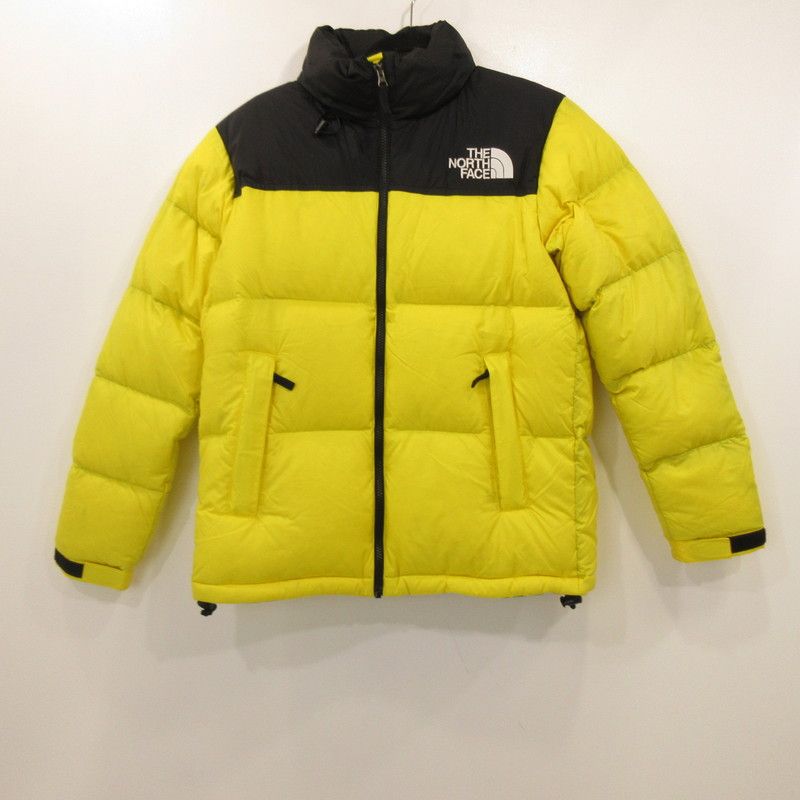 【姫路東店】 中古 THE NORTH FACE | ザ・ノースフェイス ダウンジャケット Nuptse Jacket ND91841 イエロー サイズ：S 【92】 姫路東店】 中古 THE NORTH FACE | ザ・ノースフェイス ダウン