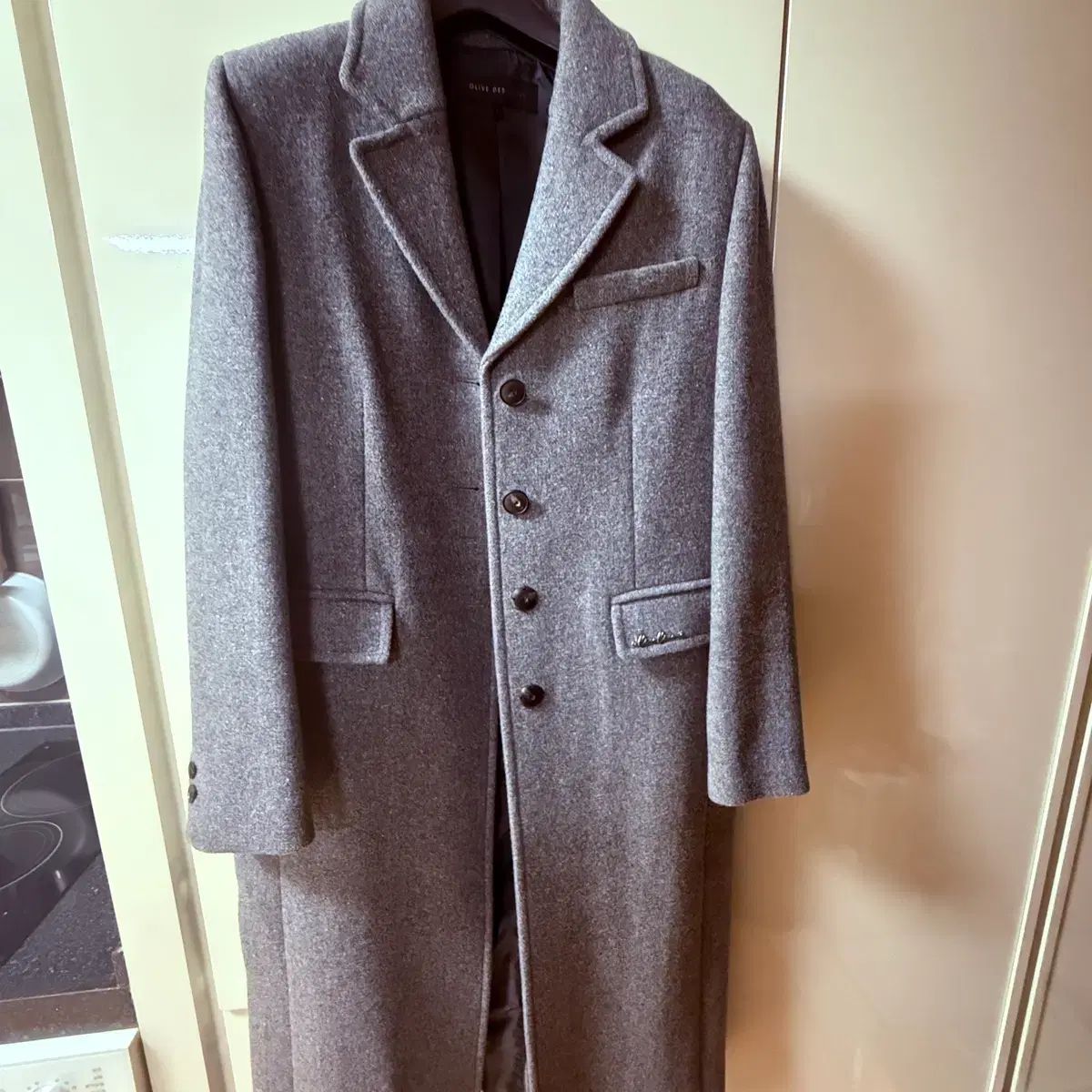 OLIVE DES グレー ロングコート