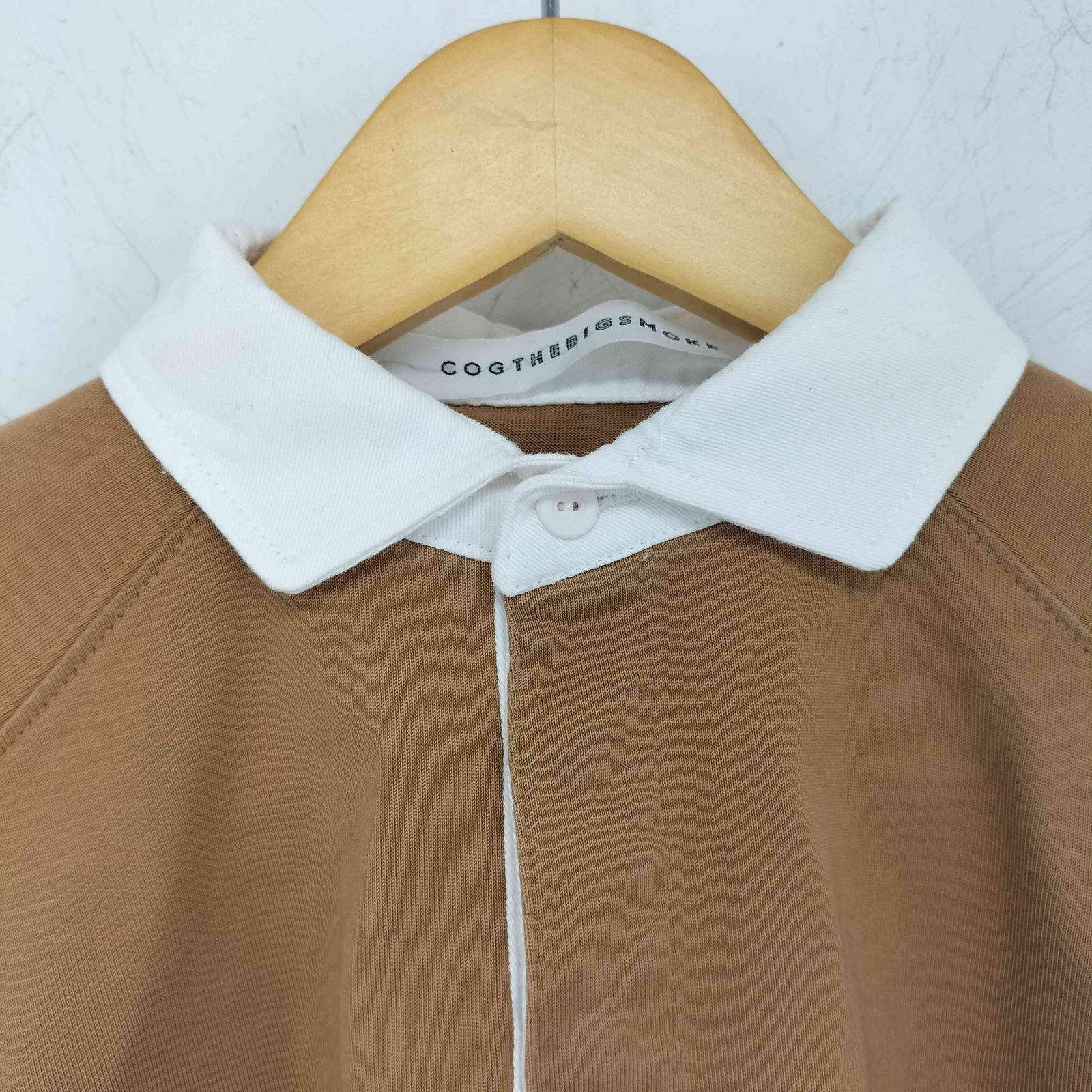 コグザビッグスモーク COG THE BIG SMOKE MEGA RUGBY ラガーシャツ