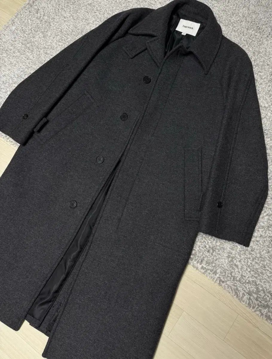 Tonywack Brushed Wool Mac Over Coat ステン コート