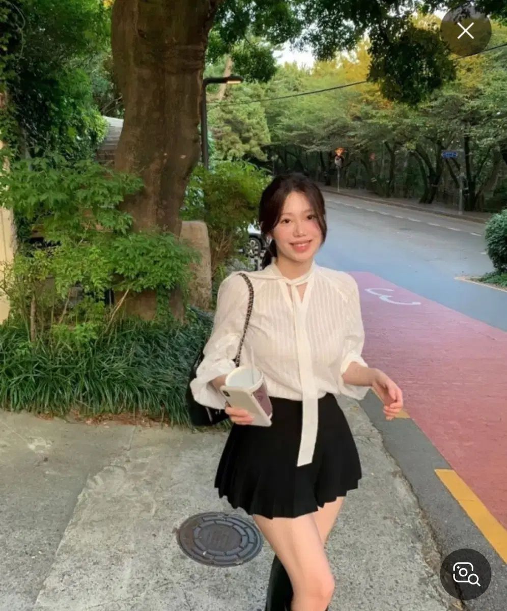 ONT ベラ タイ ブラ プリーツ スカート s