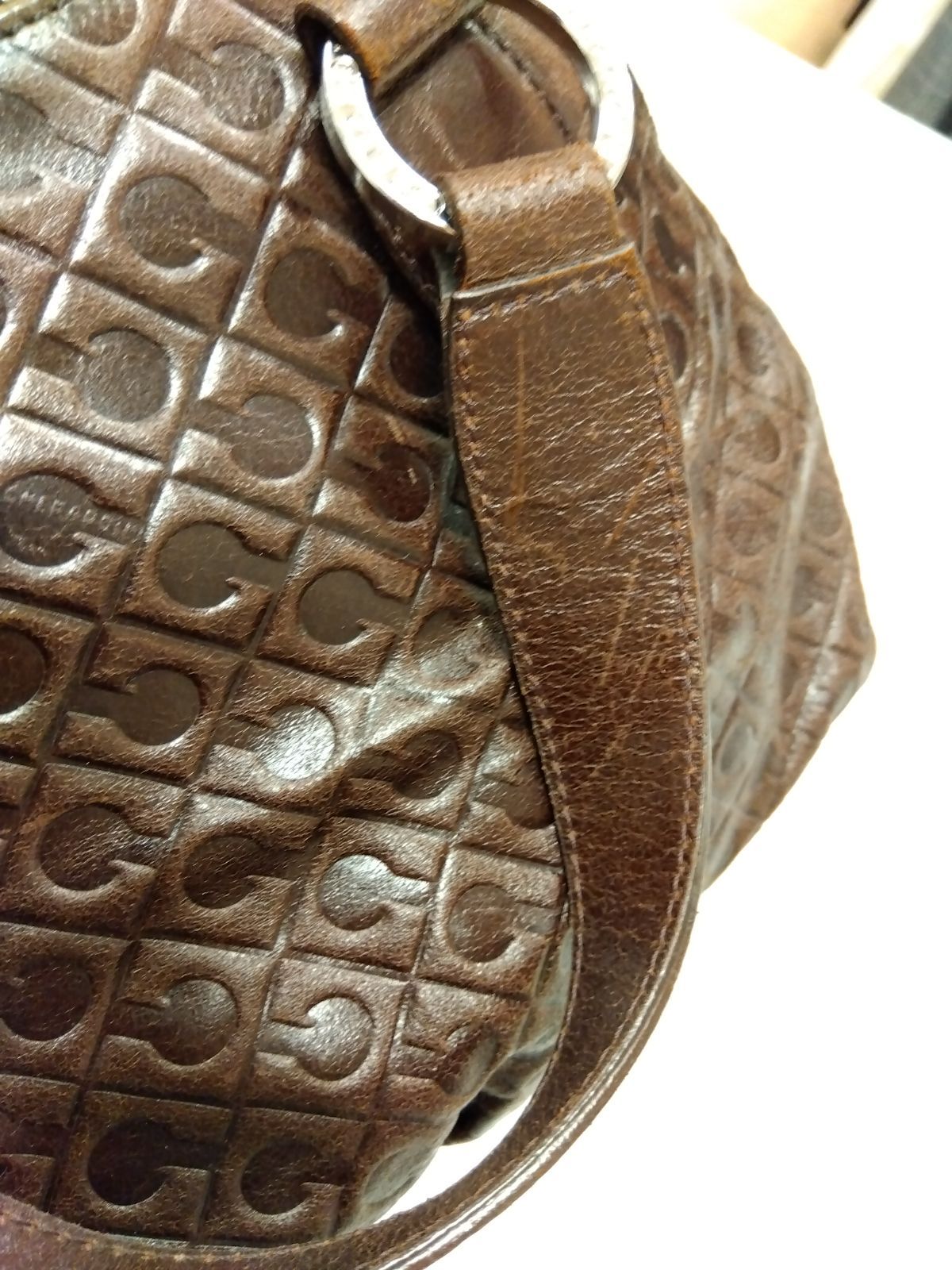 ☺️のの☺️GHERARDINI ダークブラウン マザーズバッグ ☺️のの様専用☺️GHERARDINI ダークブラウン マザーズバッグ