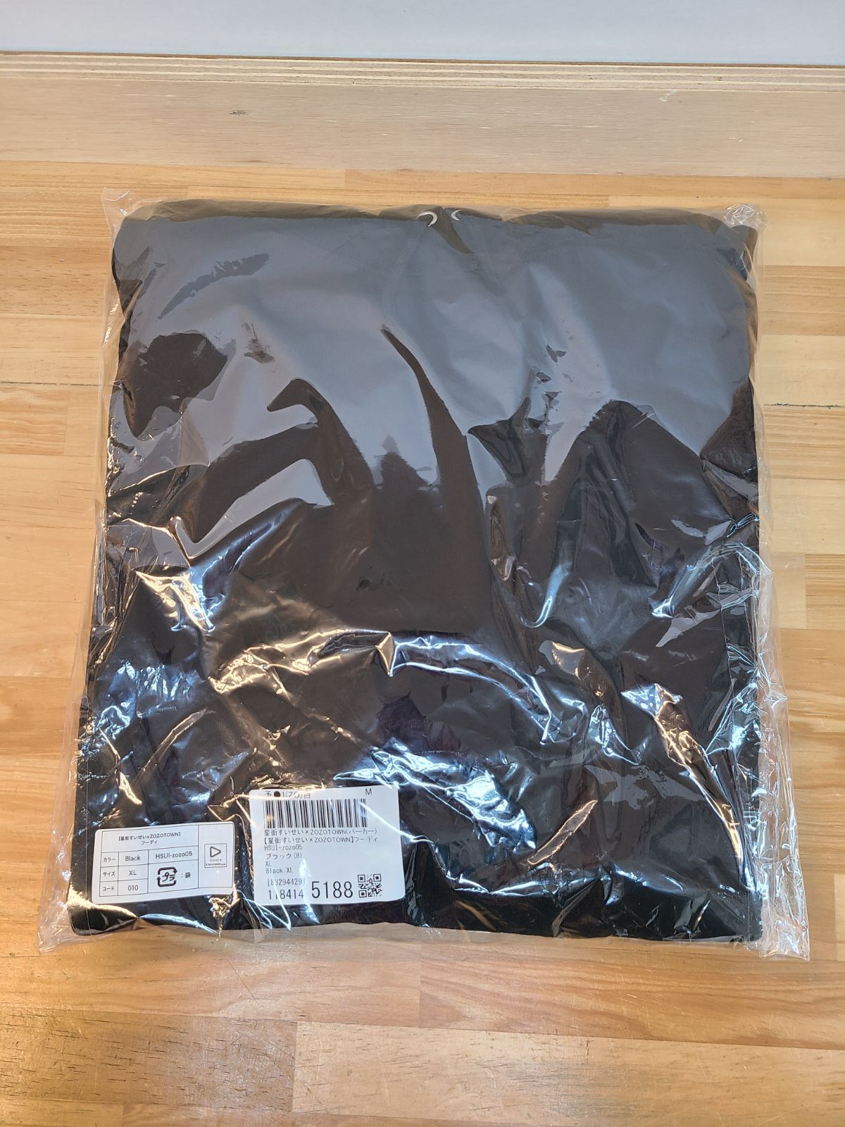 未開封 星街すいせい × ZOZOTOWN フーディ XLサイズ ホロライブ