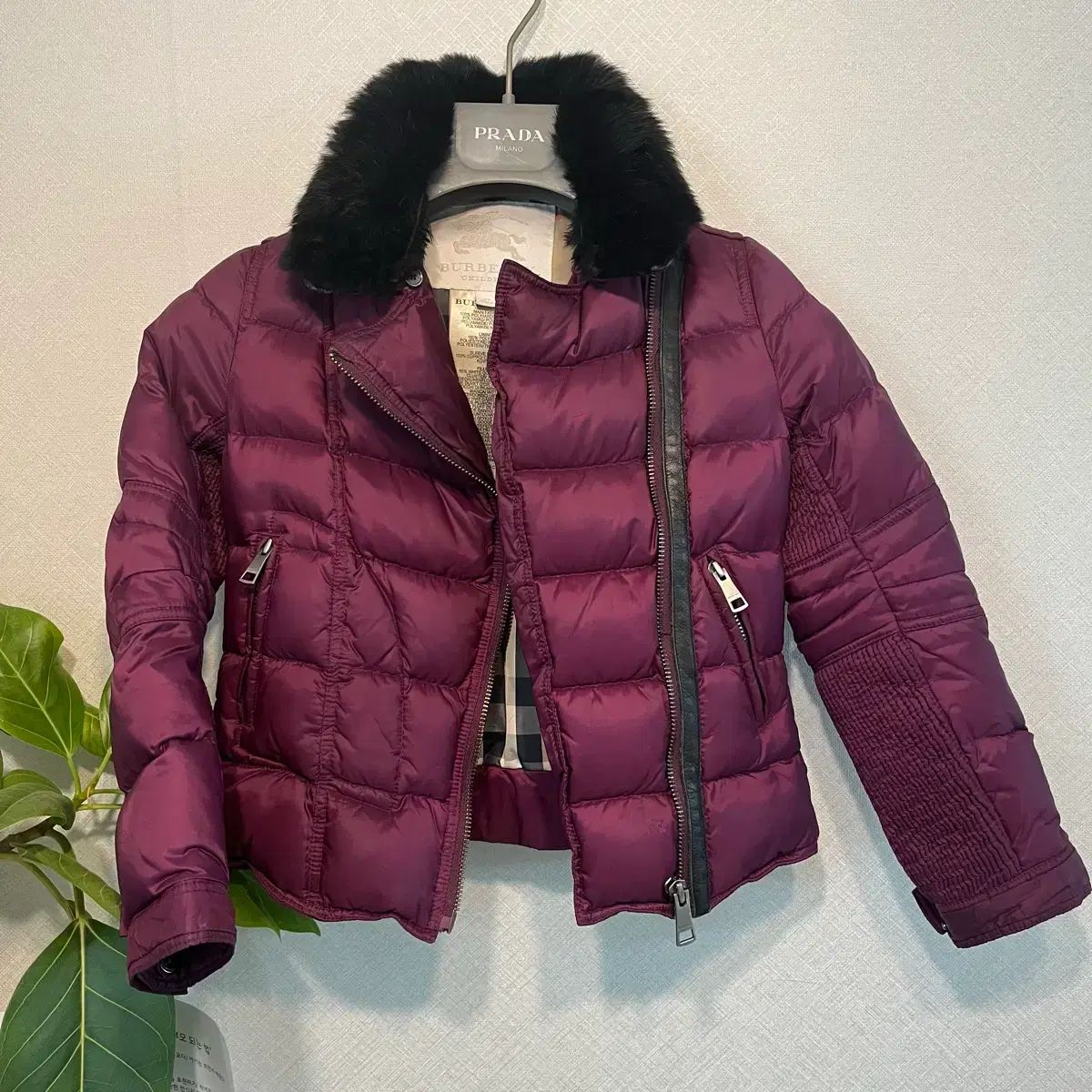 BLACK BURBERRY LABEL(バーバリーブラックレーベル) ⁄ LABEL ダウンの 