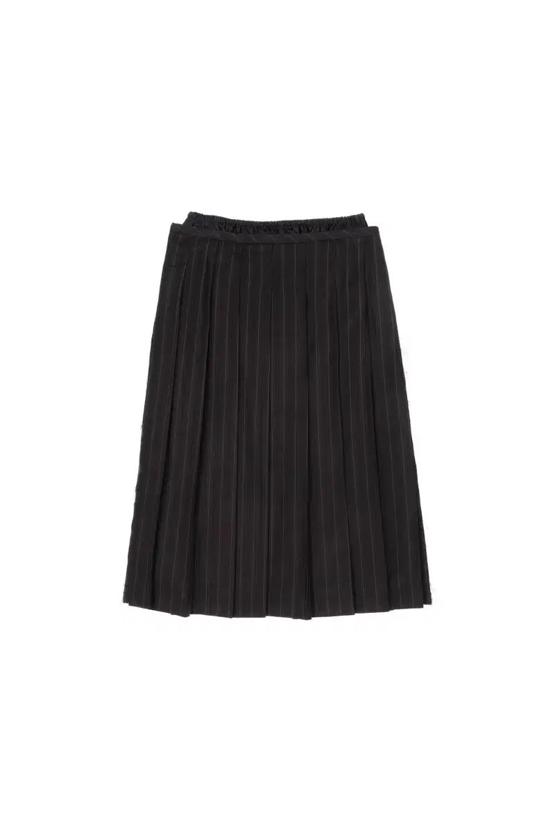 アユ ソウル SIDE OPEN PLEATS SKIRT