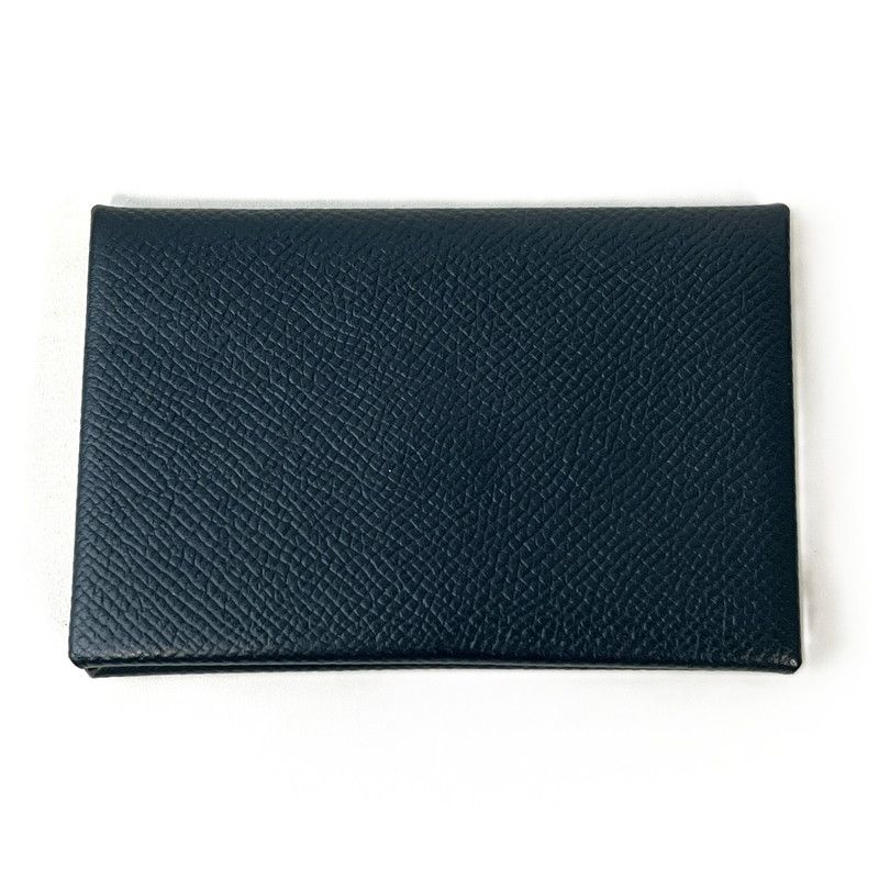HERMES エルメス カルヴィ コインケース レザー ネイビー 181-251220-SS-01-ich