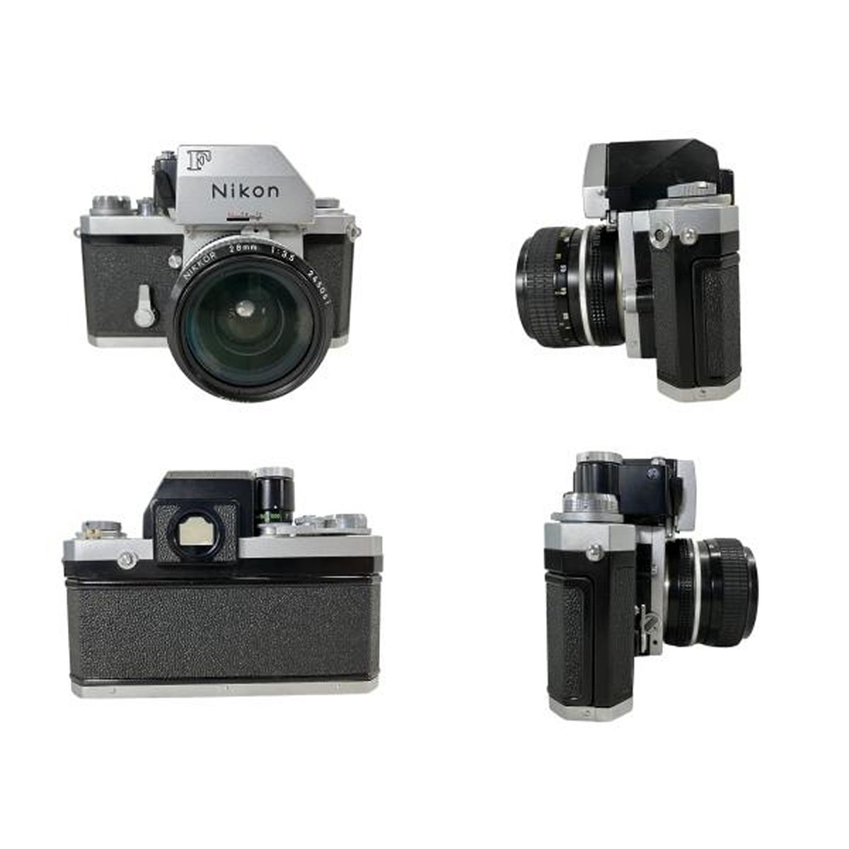 Nikon F フォトミック フイルム カメラ ボディ 28 mm 3 5 レンズ付き ニコン