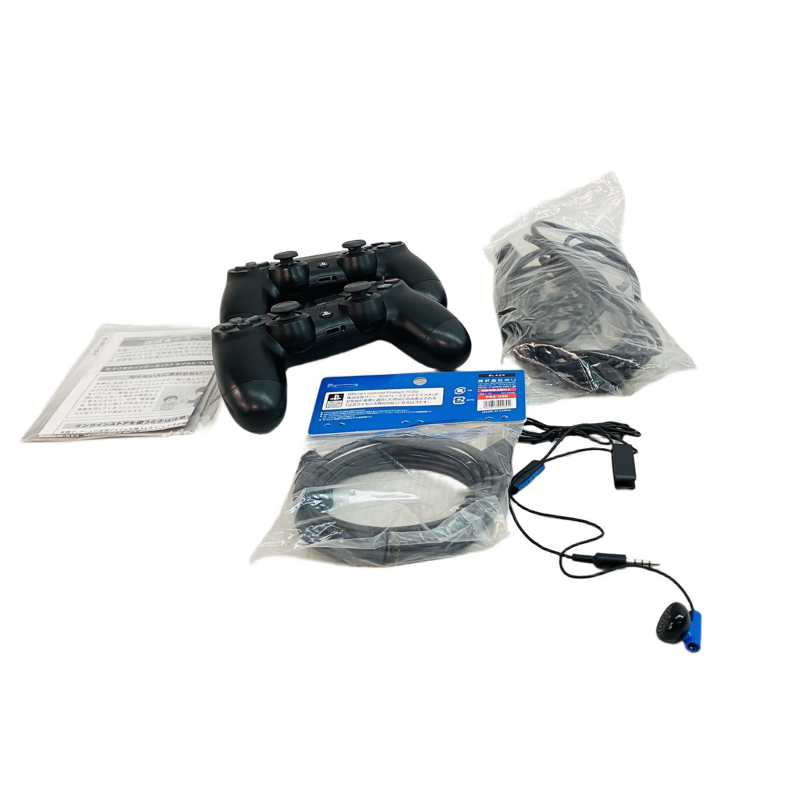 SONY CUH-2200 A PS 4 PlayStation 本体 500 GB ジェット ブラック コントローラー2点付 ゲーム機 ソニー プレステ4