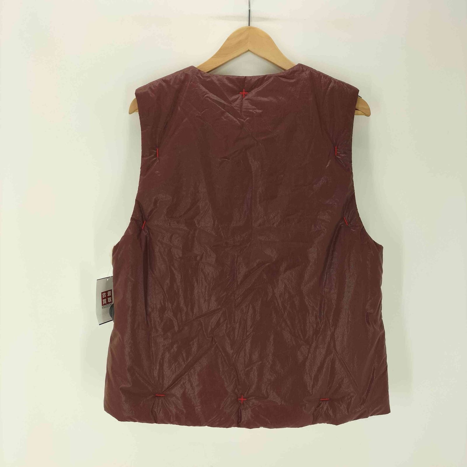 ユーズドフルギ USED古着 24AW FLUSS Padded Glossy Vest パデット