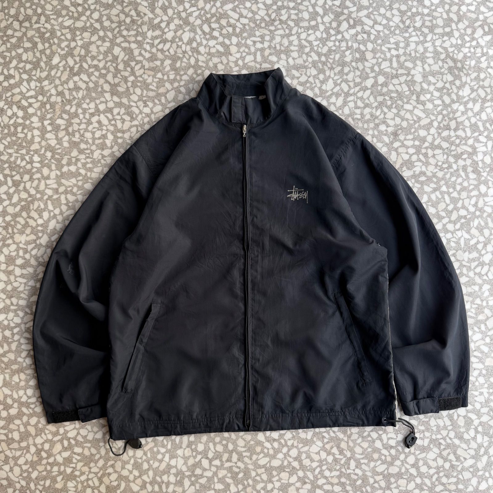 STUSSY / 90'-00's nylon jacket size L オールドステューシー