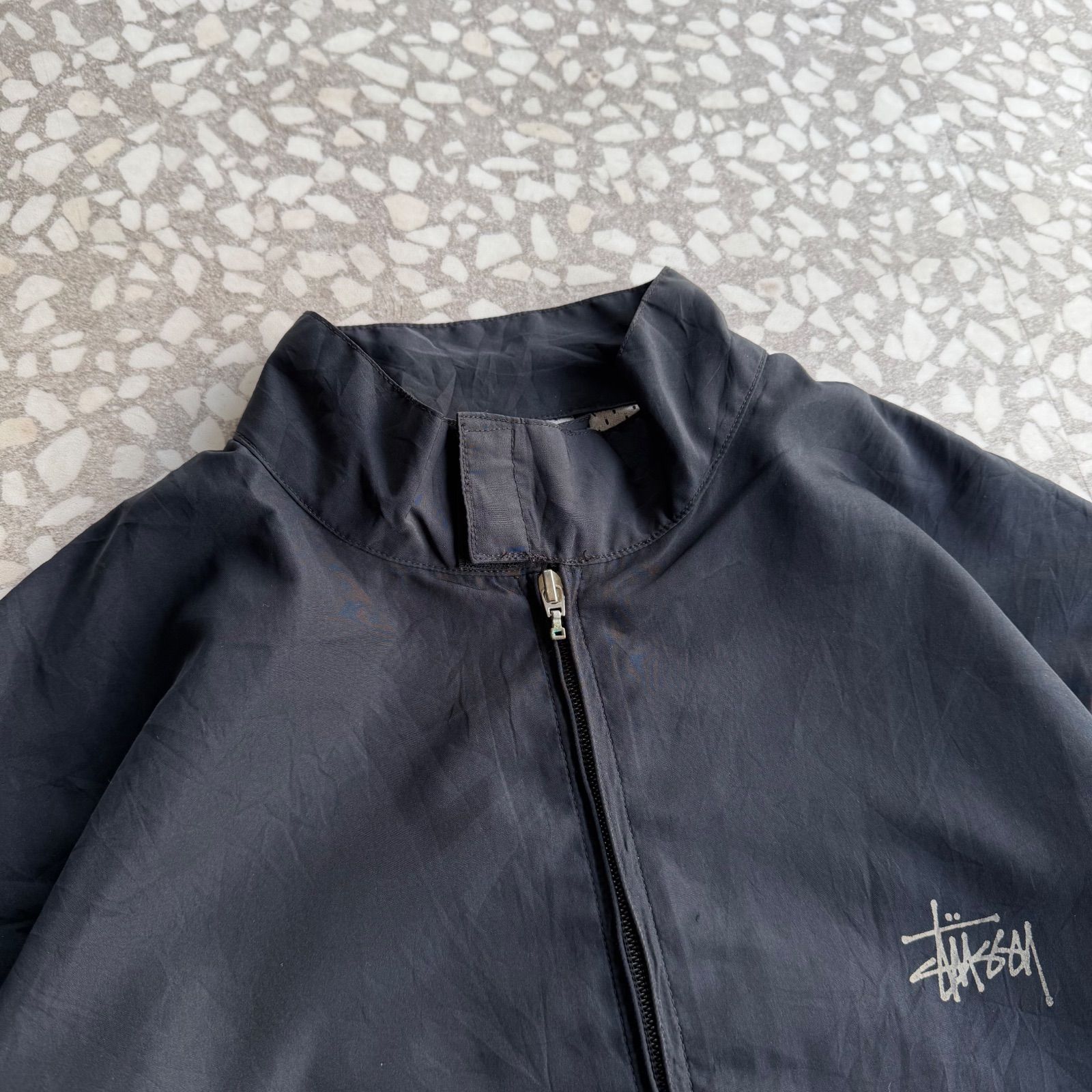 STUSSY / 90'-00's nylon jacket size L オールドステューシー