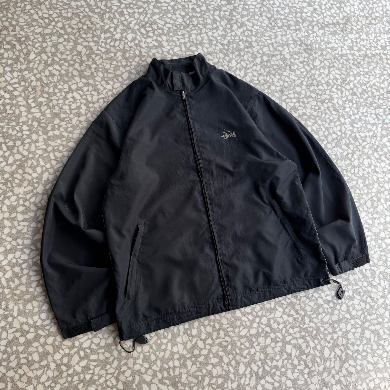 STUSSY / 90'-00's nylon jacket size L オールドステューシー