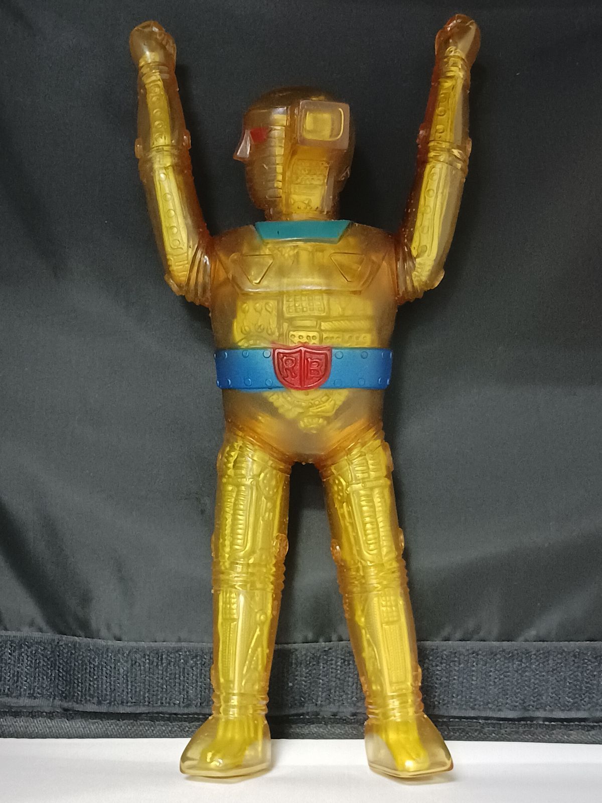 クリアソフビ レッドバロン 当時物 激レア ビンテージ ブルマァク