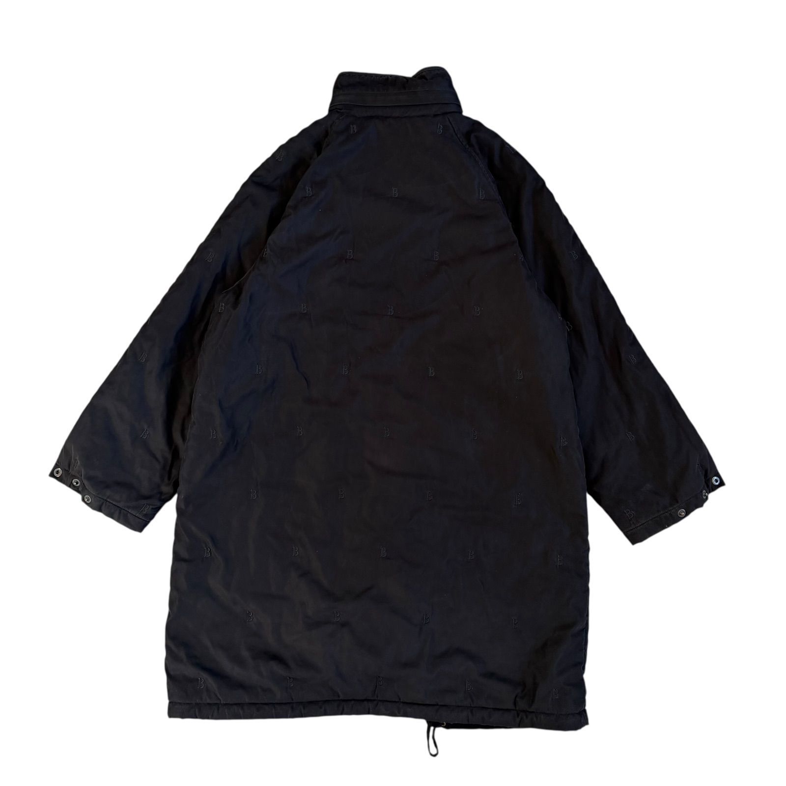Burberry's / バーバリーズ 90's Bロゴ刺繍総柄 モノグラム 中綿入り