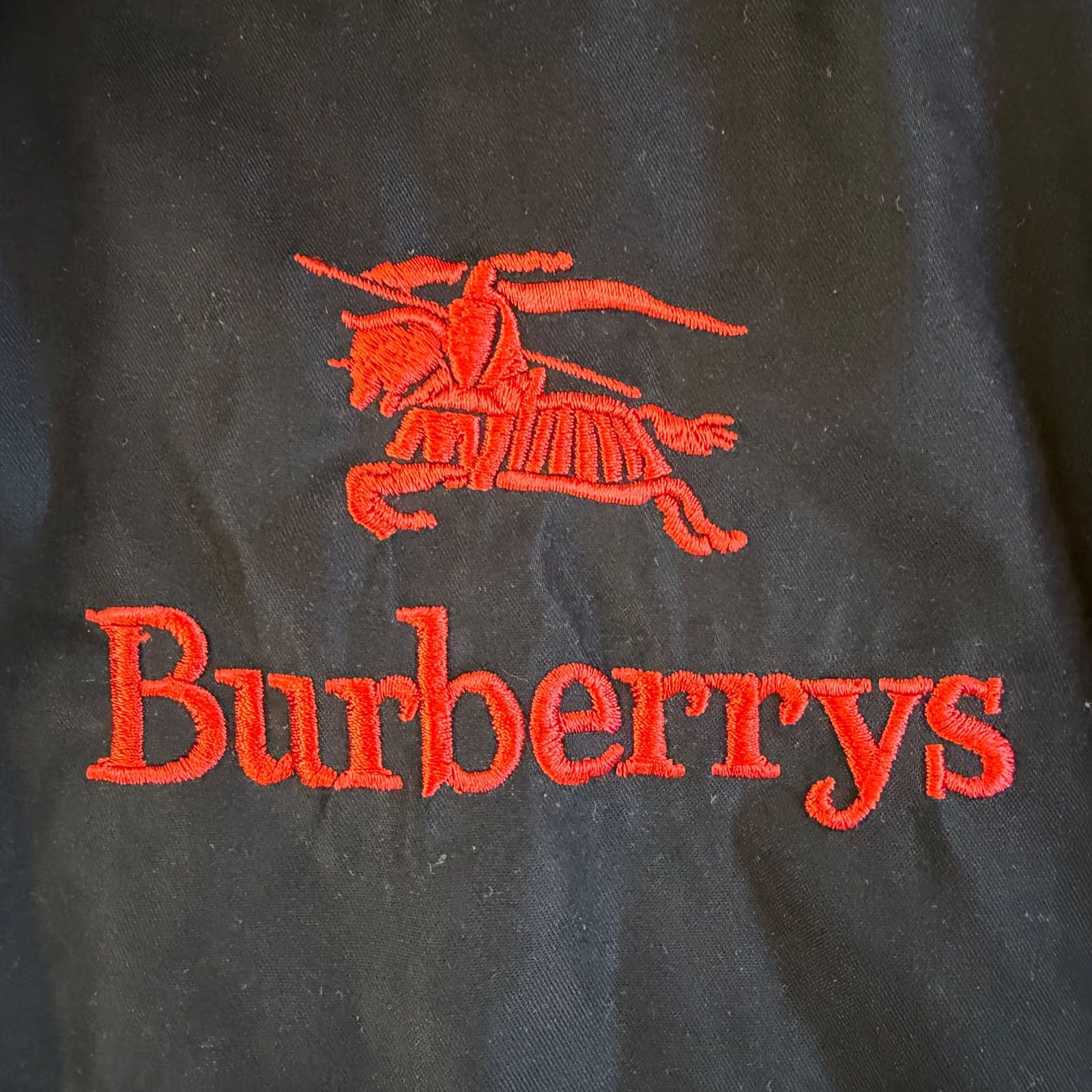 Burberry's / バーバリーズ 90's Bロゴ刺繍総柄 モノグラム 中綿入り