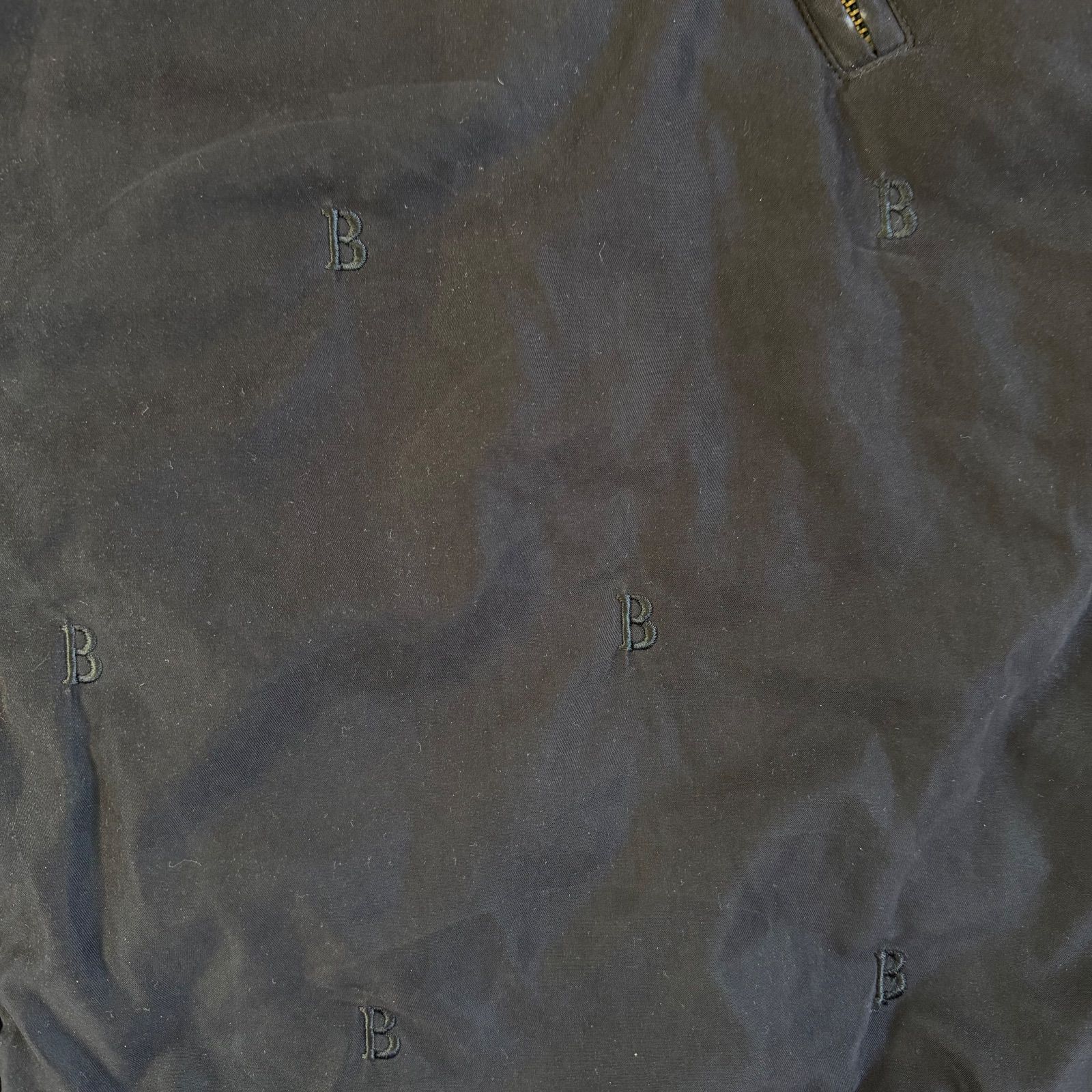 Burberry's / バーバリーズ 90's Bロゴ刺繍総柄 モノグラム 中綿入り