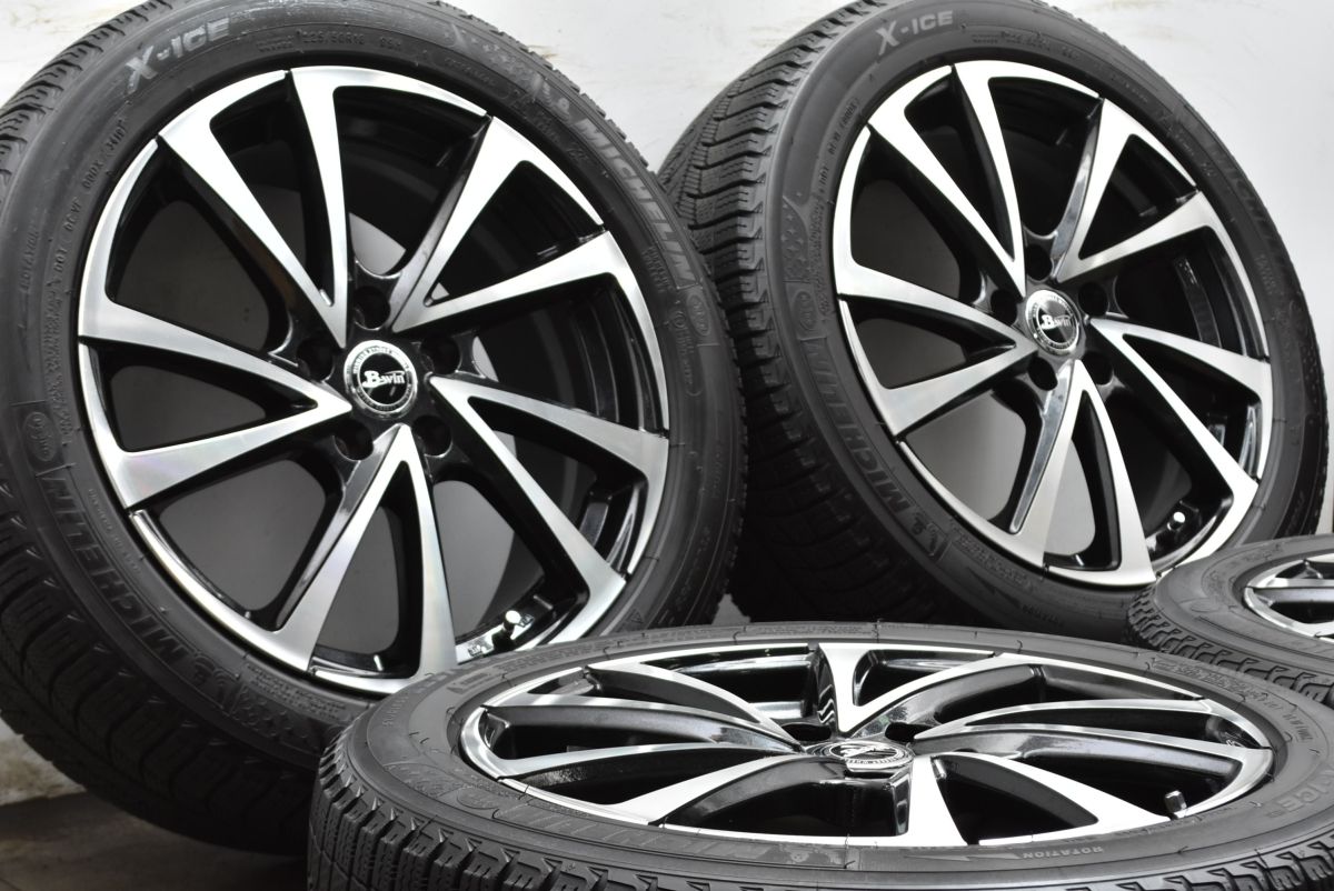 交換用に B Win 18 in 7 5 J 50 PCD 114 3 ミシュラン X ICE XI 225 R エスティマ ヤリスクロス C HR ホイールのみ販売 可
