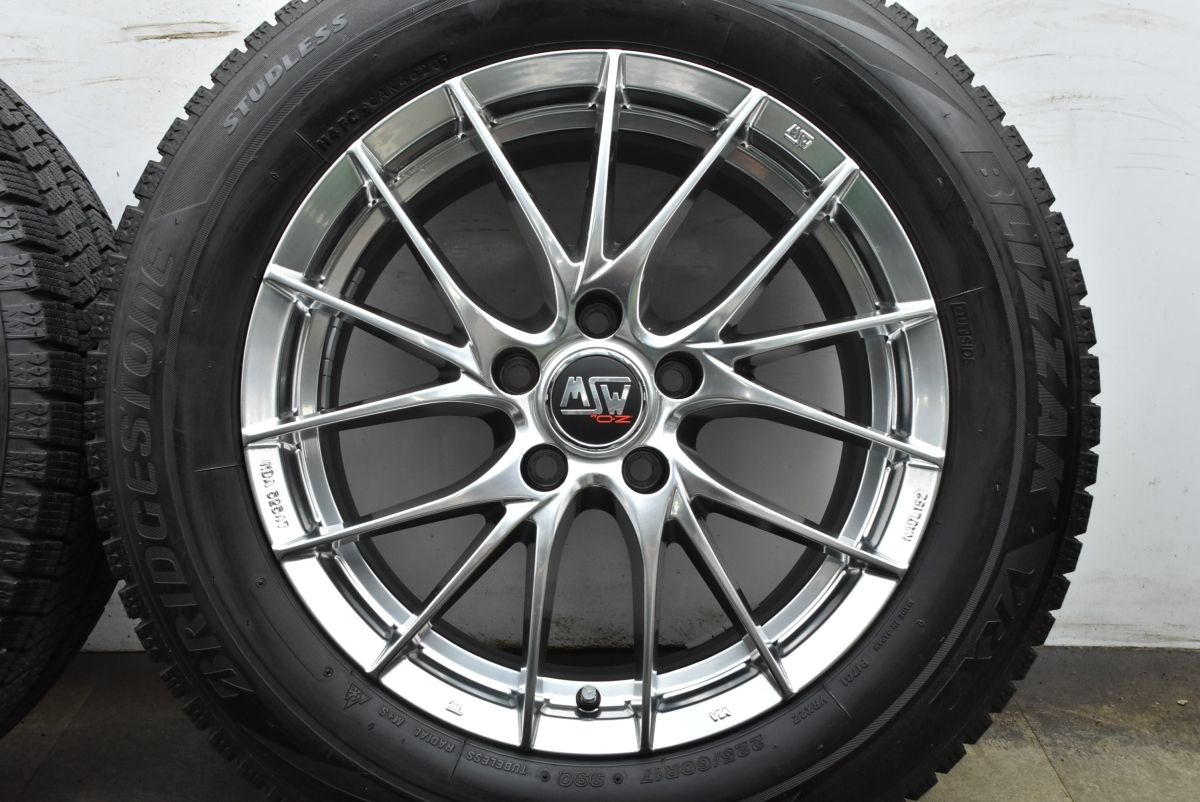  スタッドレス OZレーシング MSW 29 17 in 7 5 J 45 PCD 114 3 ブリヂストン ブリザック VRX 2 225 60 R フォレスター クロストレック 17インチ タイヤ ホイールセット