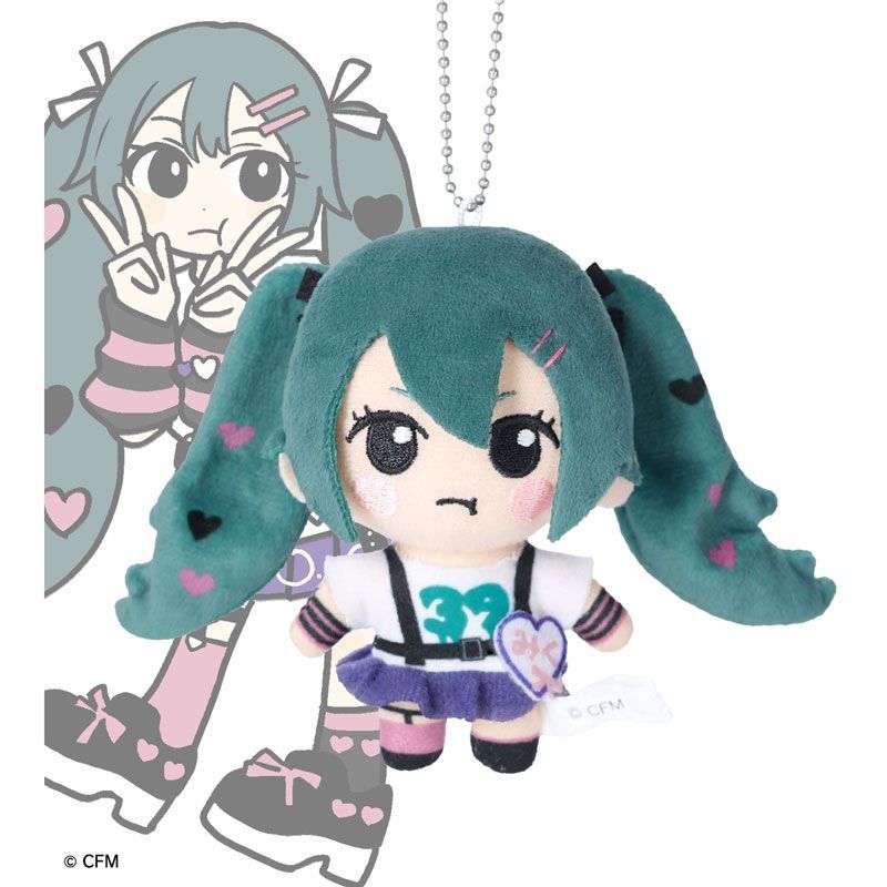 初音ミク 初音ミク Art by coalowl ぬいぐるみマスコット ver.B