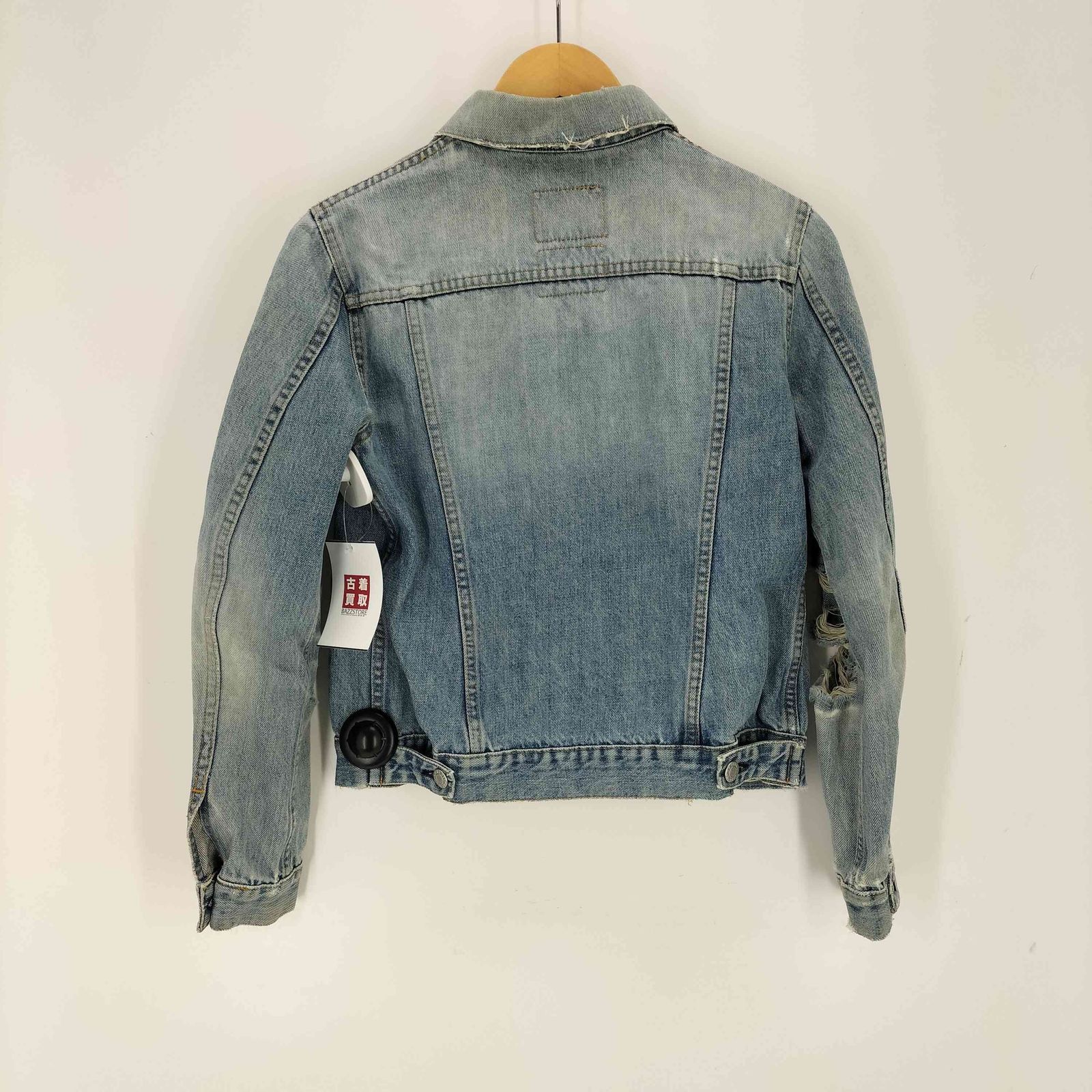 ヘルムートラング HELMUT LANG 本人期 VINTEGE SANDED DENIM HL JK レディース 40