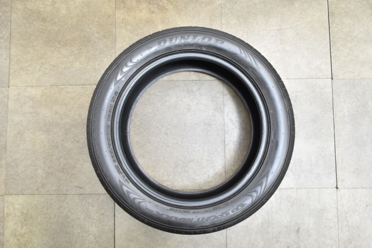  製 バリ溝 ダンロップ SPスポーツマックス060 225 55 R 19 4本セット ハリアー RAV 4 アルファード ヴェルファイア エクストレイル 19インチ サマータイヤ ノーマルタイヤ