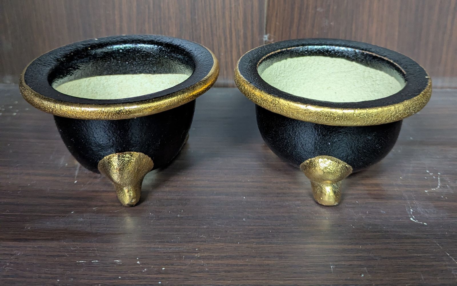 京楽 富貴蘭鉢 フチ金 3.8号 2個セット - メルカリ