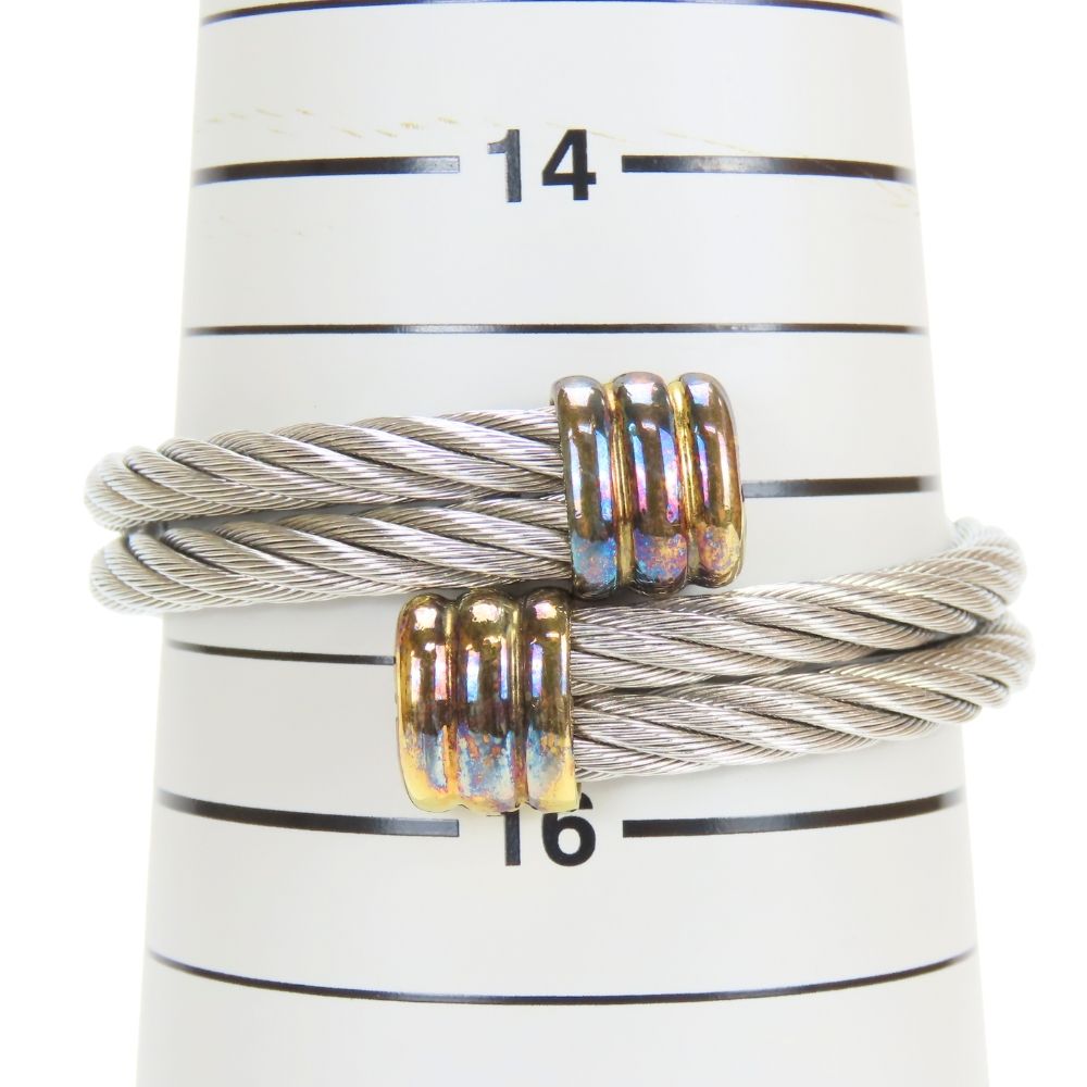 高級✨　CHARRIOL GENEVE　シャリオール　バングル　ブレス　コンビ 高級✨ CHARRIOL GENEVE シャリオール バングル ブレス コンビ