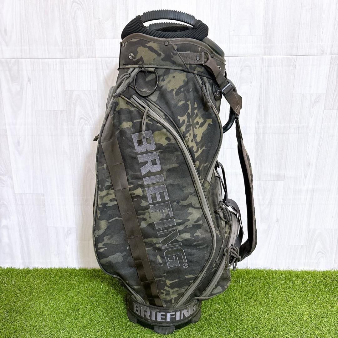 大人気 BRIEFING ブリーフィング キャディバッグ カモフラ ゴルフ