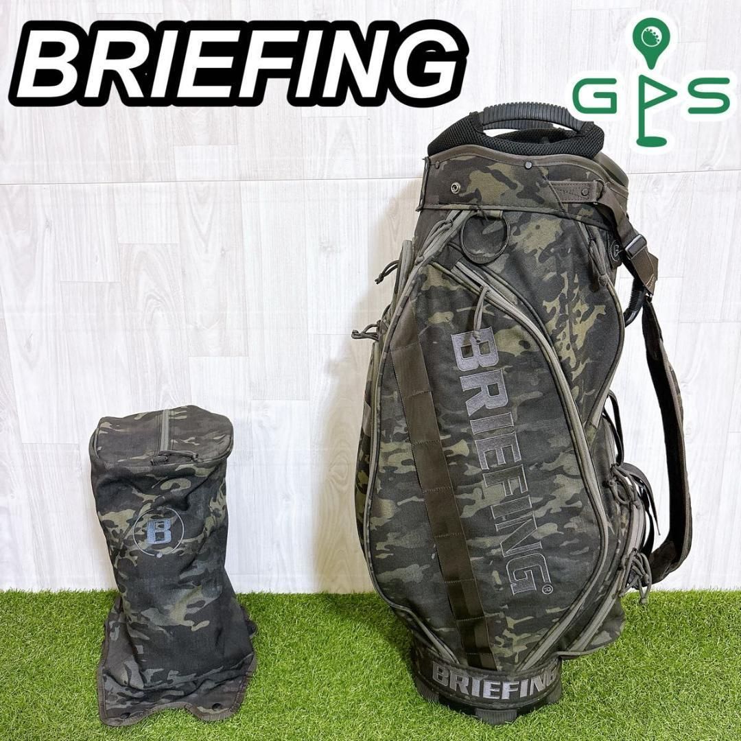 大人気 BRIEFING ブリーフィング キャディバッグ カモフラ ゴルフ