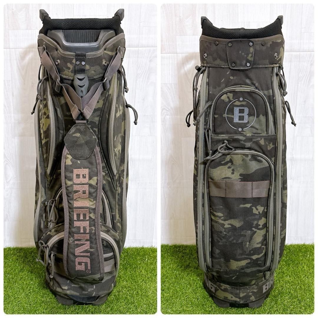 大人気 BRIEFING ブリーフィング キャディバッグ カモフラ ゴルフ