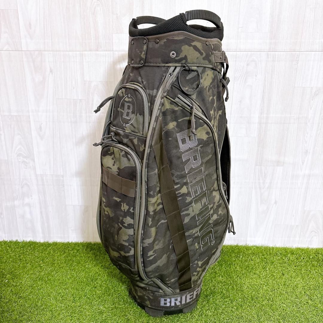 大人気 BRIEFING ブリーフィング キャディバッグ カモフラ ゴルフ