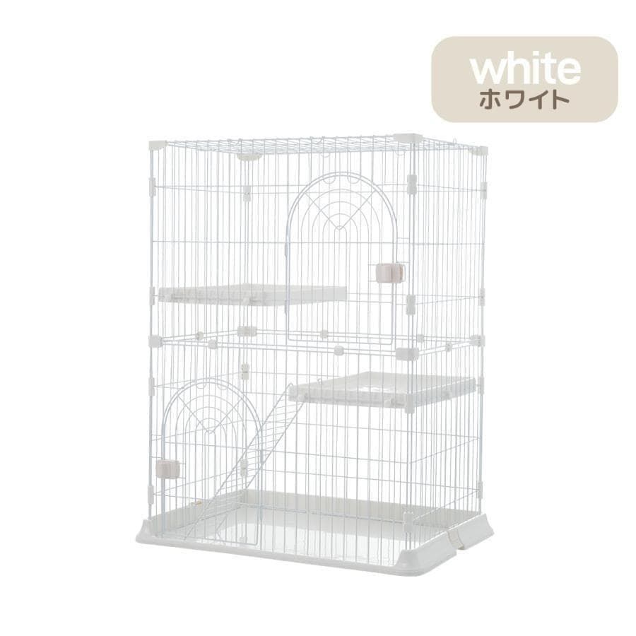 訳あり新品 猫 ケージ キャットケージ 2段 猫用ゲージ 最新 1157-200
