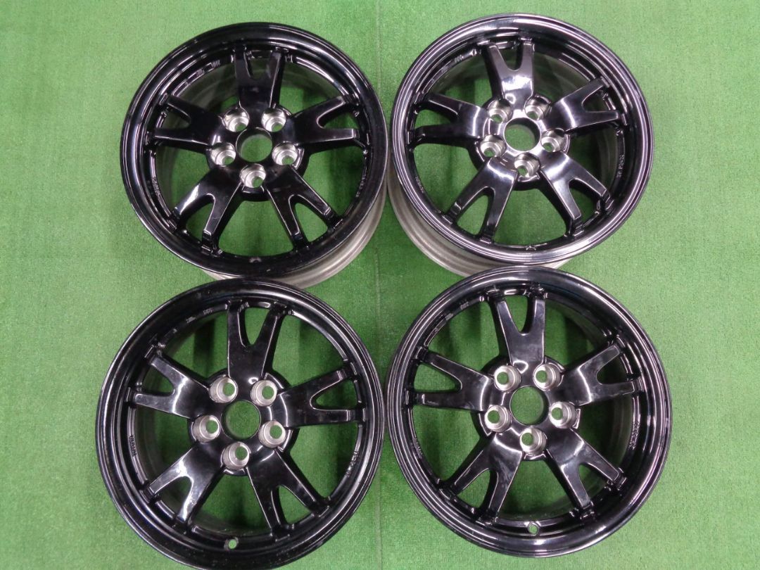 トヨタ 30系 プリウス 後期 ホイール 50系 4本セット 6 J 15 5 H 100 45 シエンタ atsugiM 25