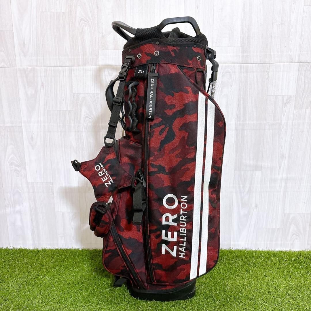 ゼロハリバートン キャディバッグ ゴルフバッグ カモフラ ZHG-CB 1