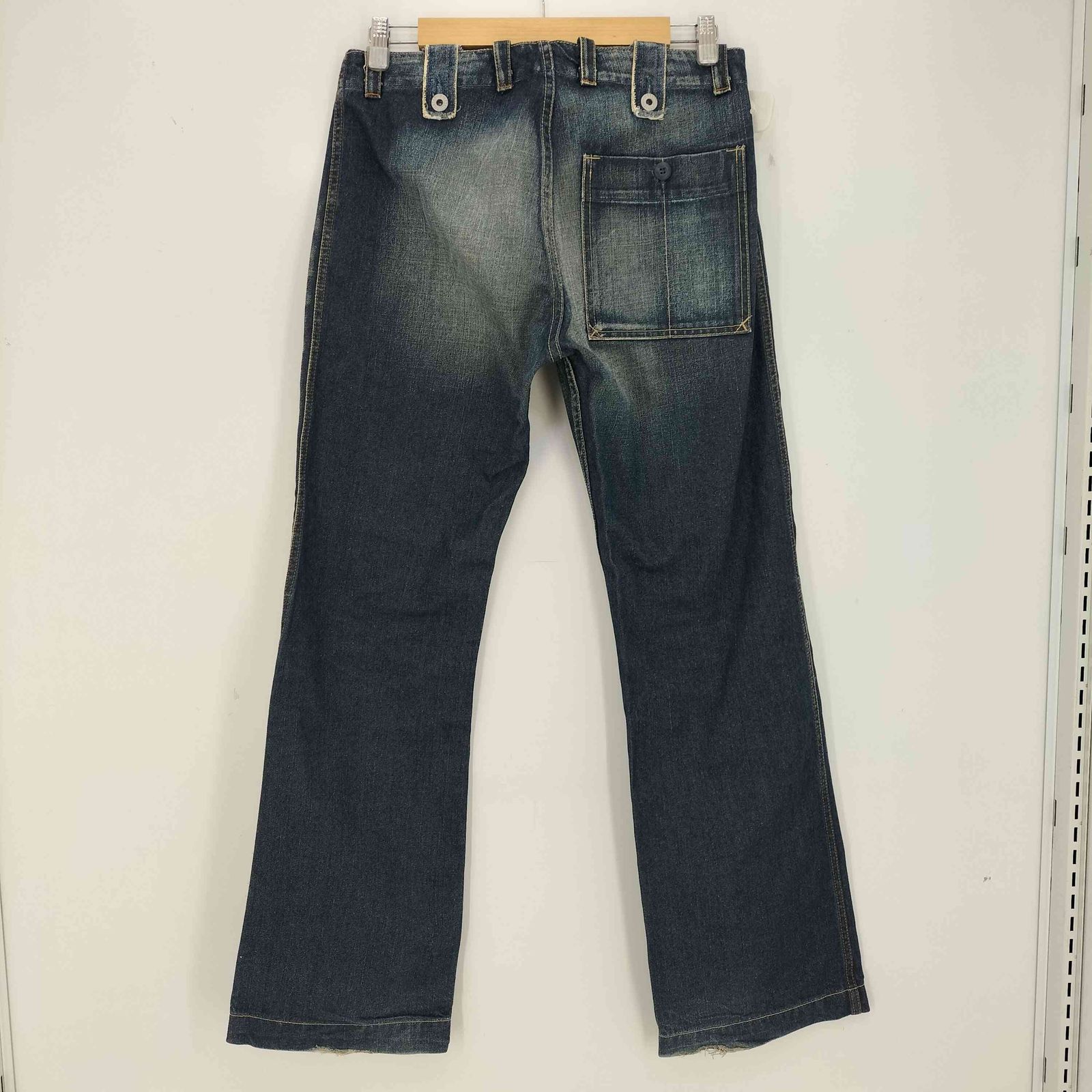 ディーゼル DIESEL 00s Y2K フラップポケット ボタンフライ ワイド 