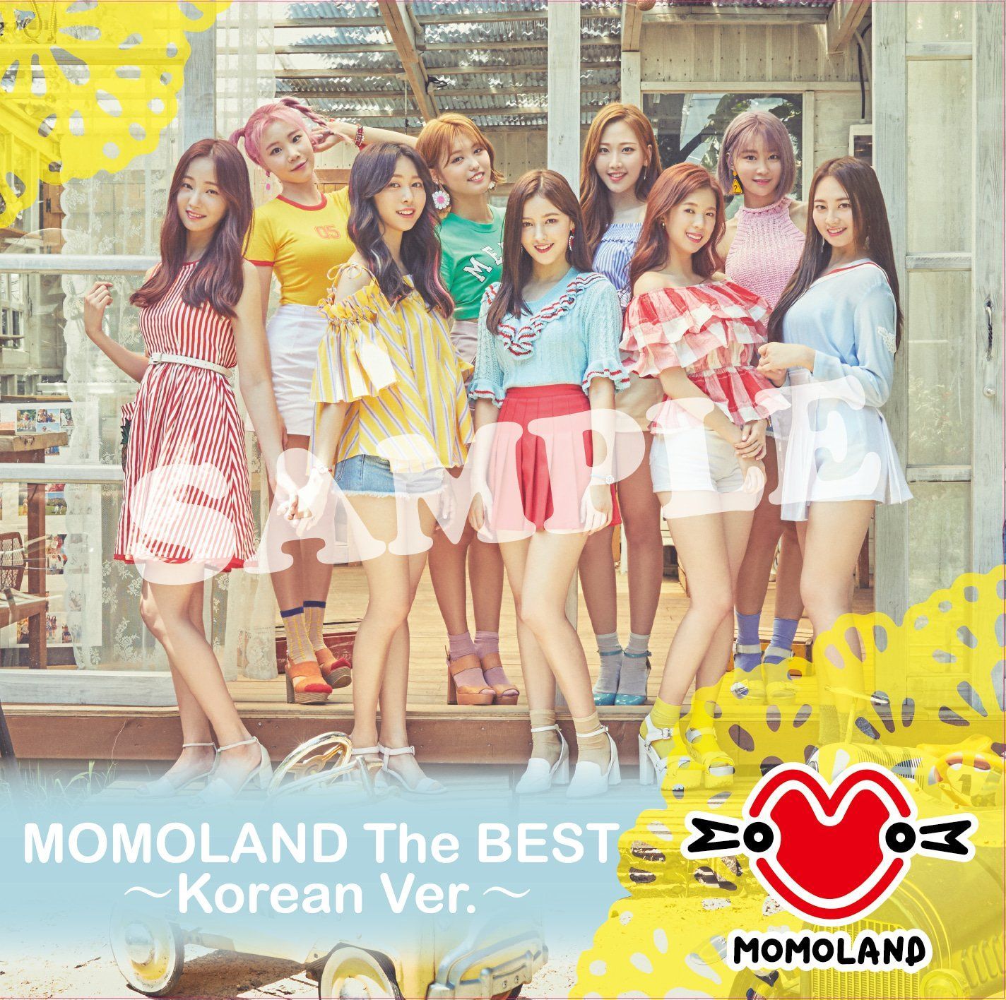 中古CD】MOMOLAND The BEST ～Korean Ver.～ 通常版 /株式会社ジェイ