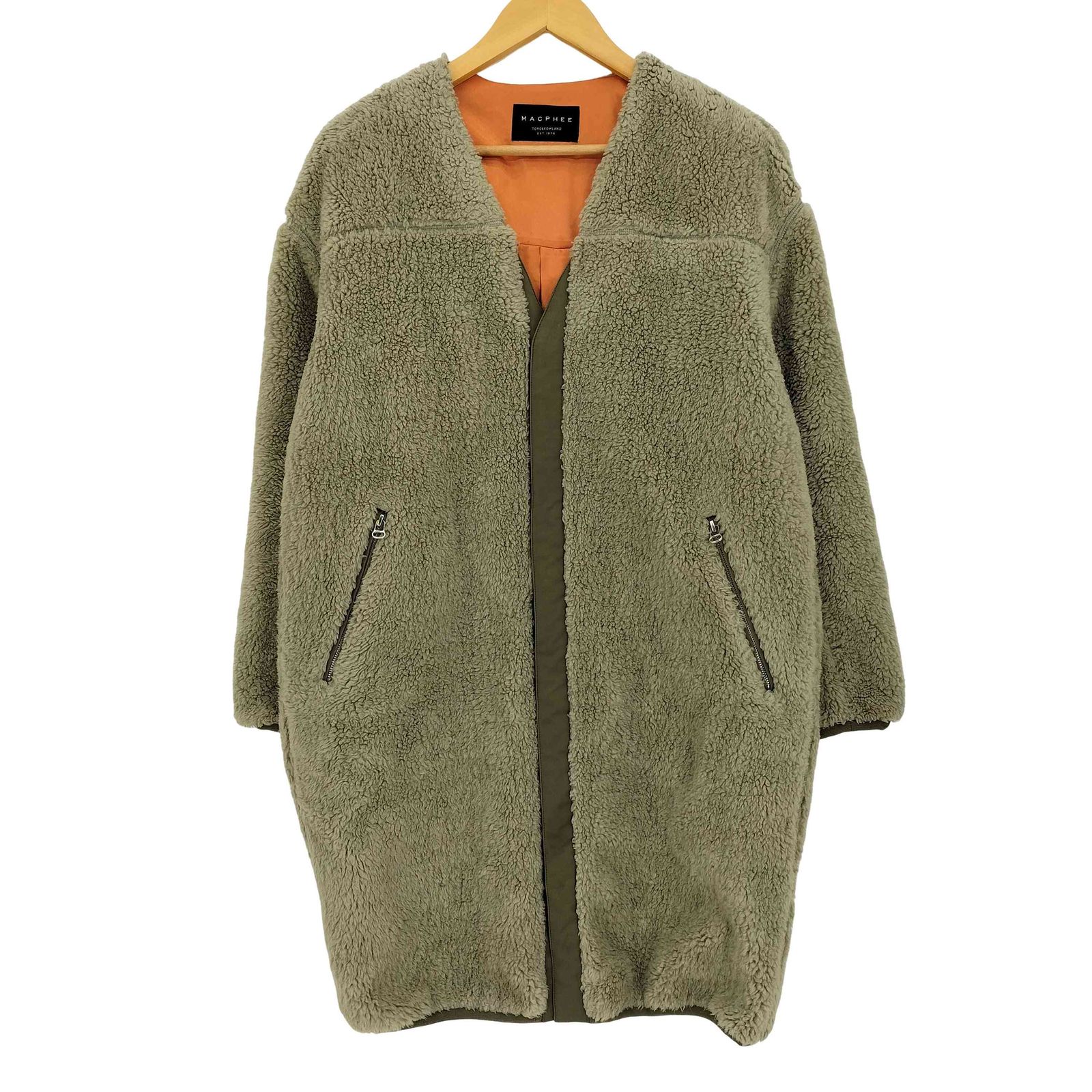 トゥモローランドマカフィー tomorrowland macphee Vネックロングボア