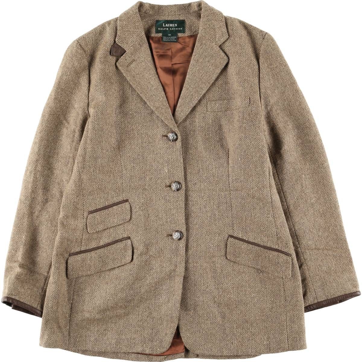 古着 ラルフローレン Ralph Lauren LAUREN ローレン ヘリンボーン 