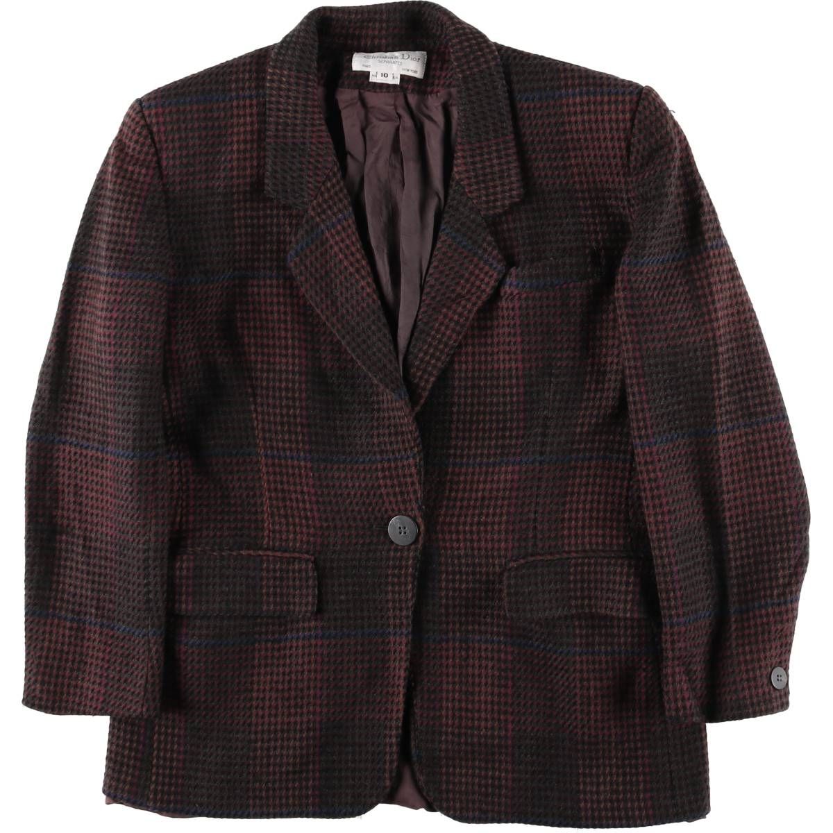 クリスチャンディオール　変形　ジャケット　テーラード　ウール クリスチャンディオール 変形 ジャケット テーラード ウール 本当に