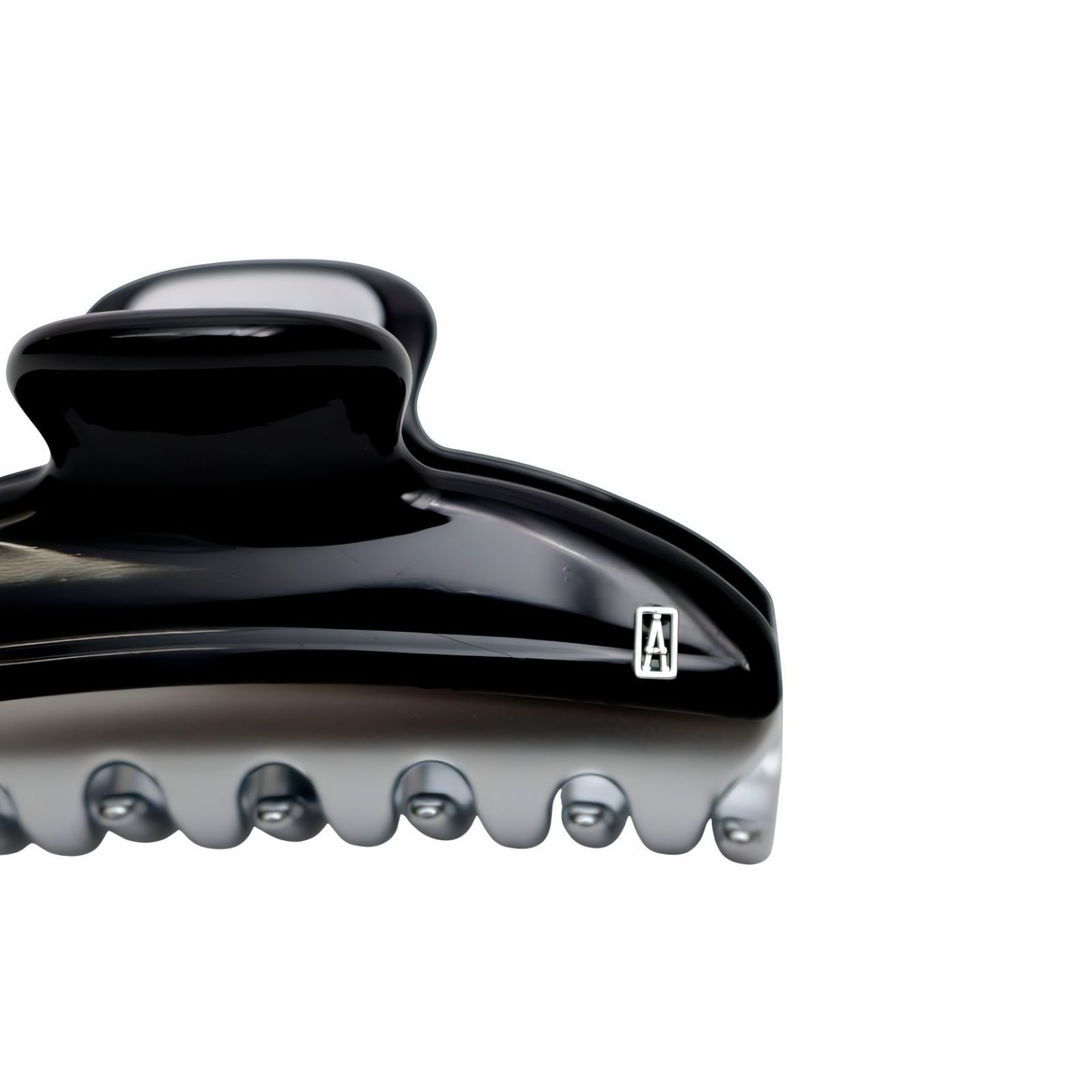 アレクサンドル ドゥ パリ　ヴァンドームクリップM 黒 シルバー IMPRESSIONISME COLLECTION】 アレクサンドル ドゥ パリの定番人気