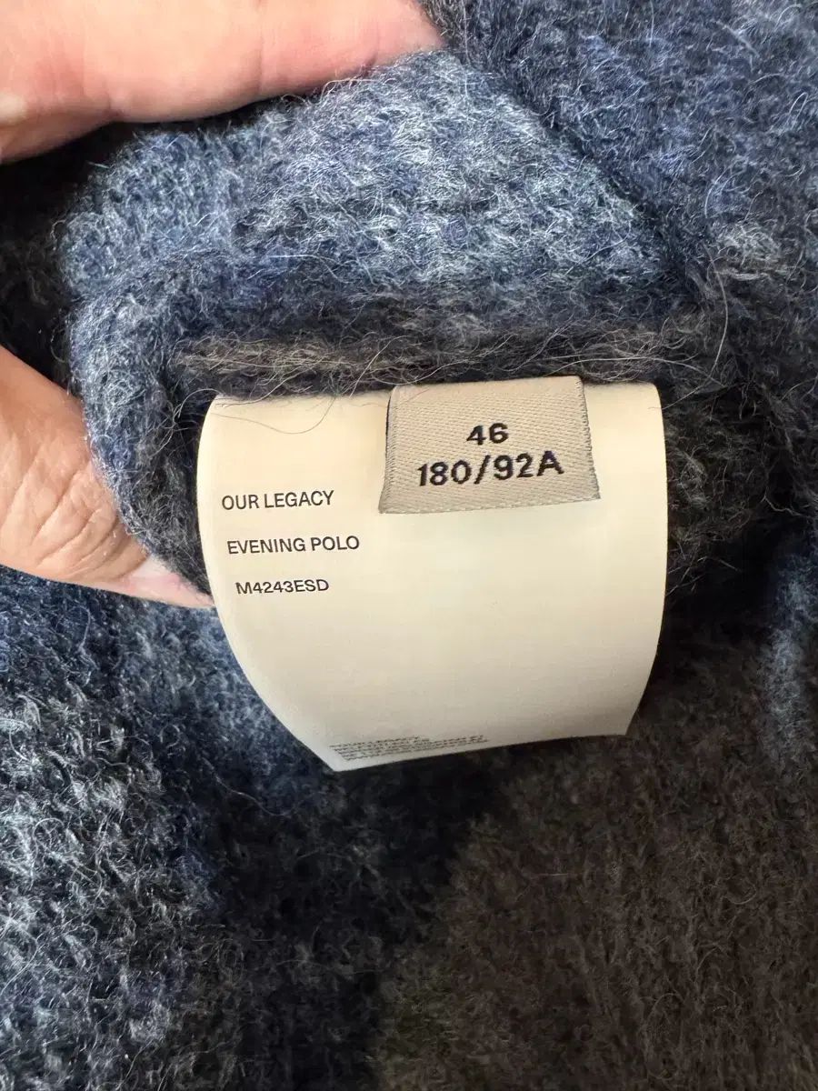 【美品】OUR LEGACY アーガイルカーディガン サイズ46 Our Legacy（アワーレガシー） 【値下げ】OUR LEGACY BIG CARDIGAN