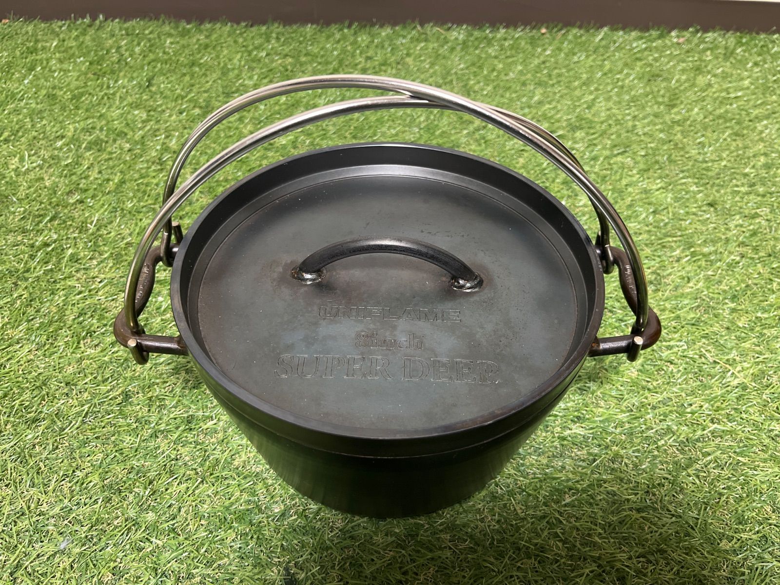 UNIFLAME ユニフレーム DUTCH OVEN ダッチオーブン 8インチ ケース付