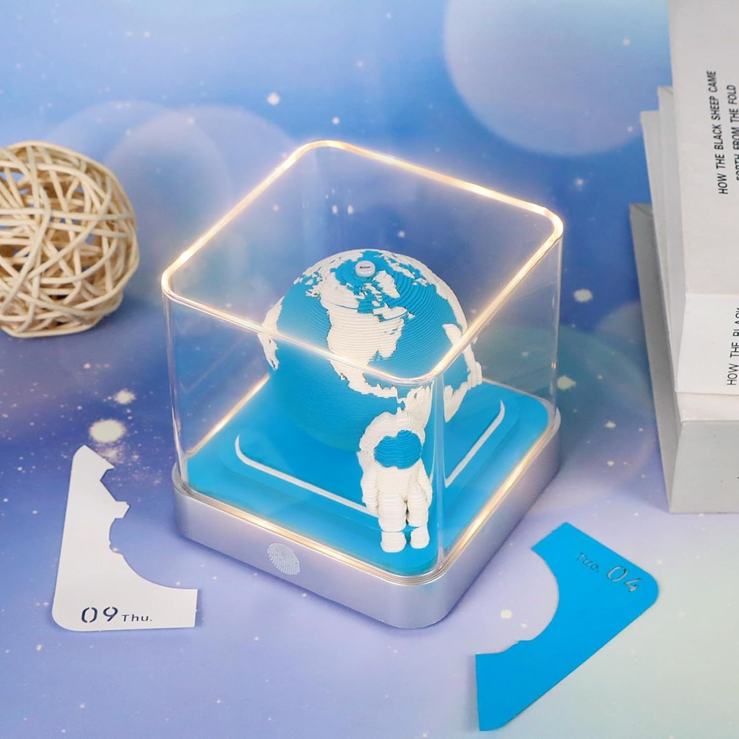 3Dカレンダー クリエイティブ 2026、3Dティアオフアートデスク