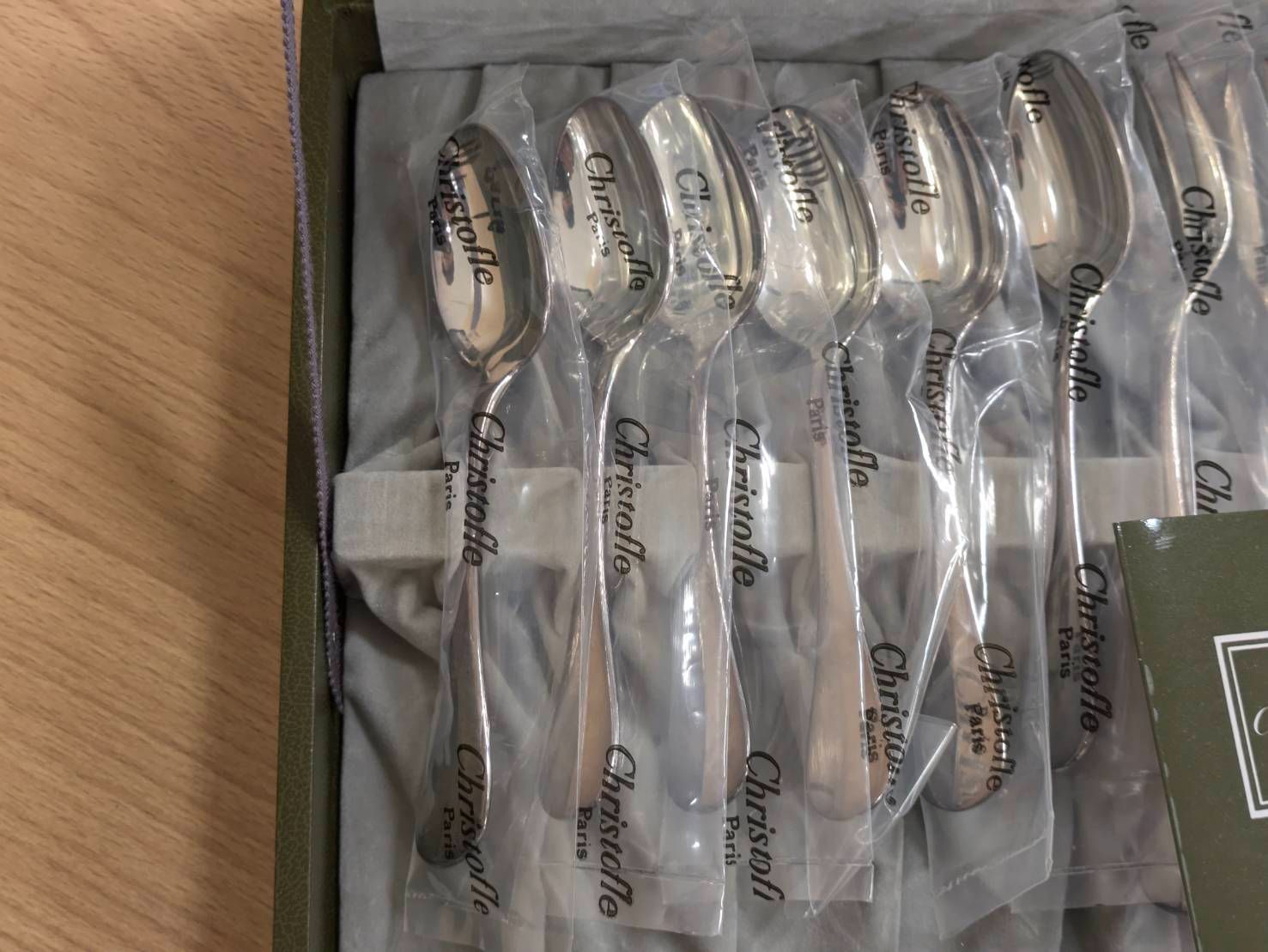EL6】未開封 クリストフル カトラリー スプーン フォーク 12点セット
