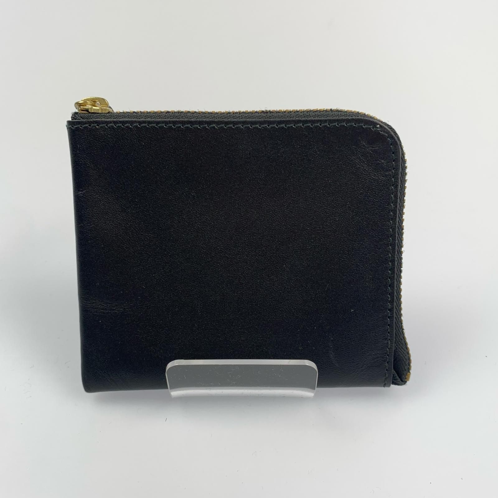 COMME des GARCONS コムデギャルソン 長財布 CLASSIC PLAIN Lジップ ウォレット ブラック 124