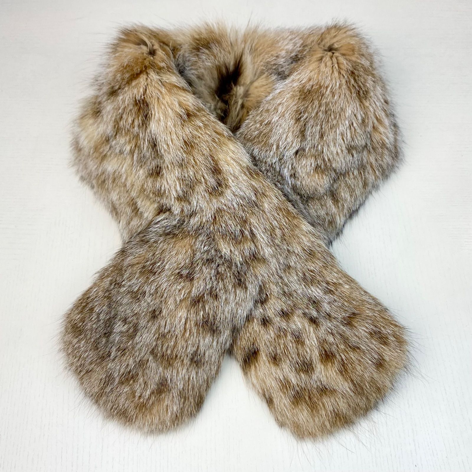 希少！！ 極上✨LYNX CAT （リンクスキャット）両面毛皮 スリット