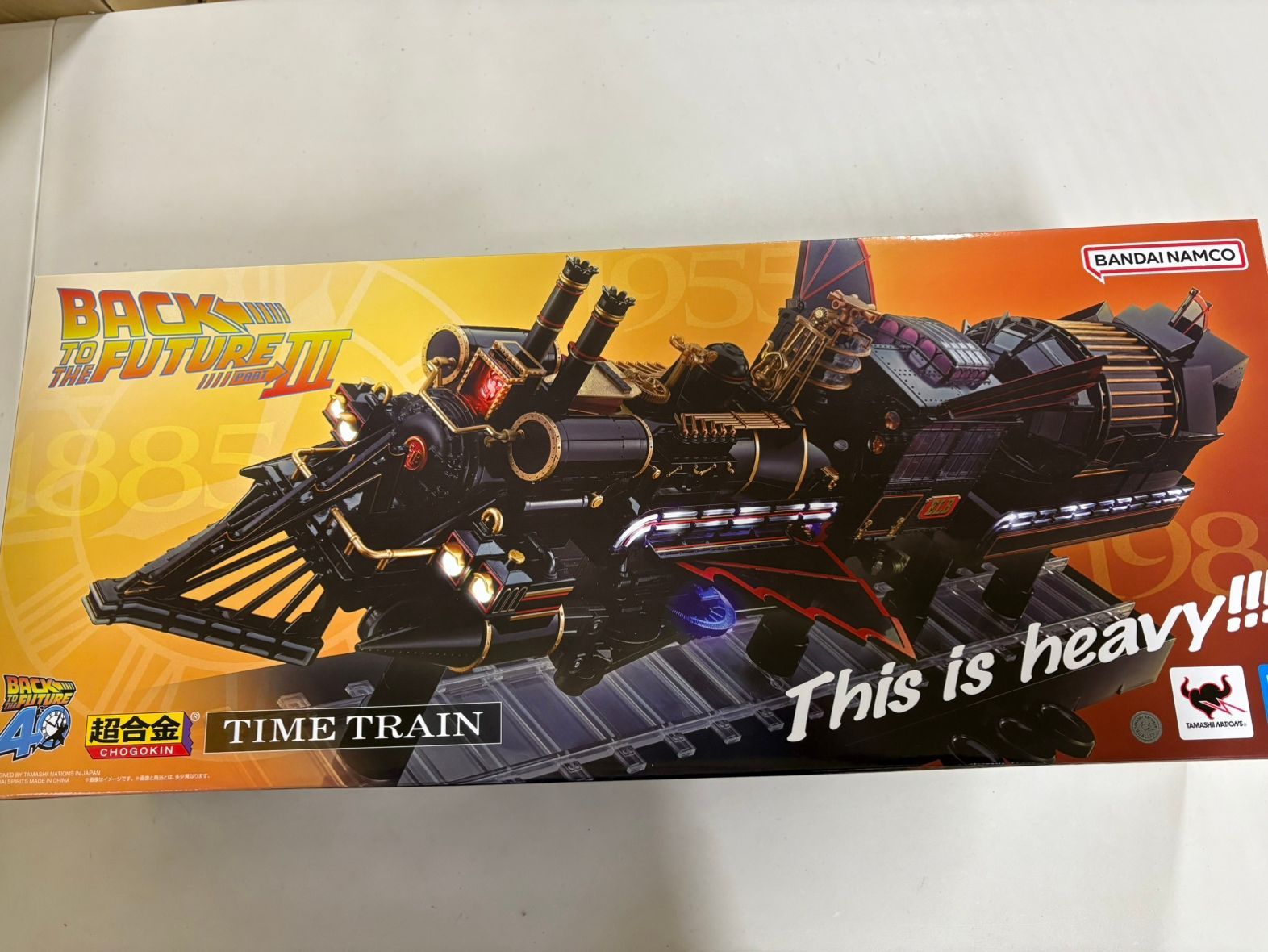 新品未開封】超合金 バック・トゥ・ザ・フューチャー PART3 TIME TRAIN