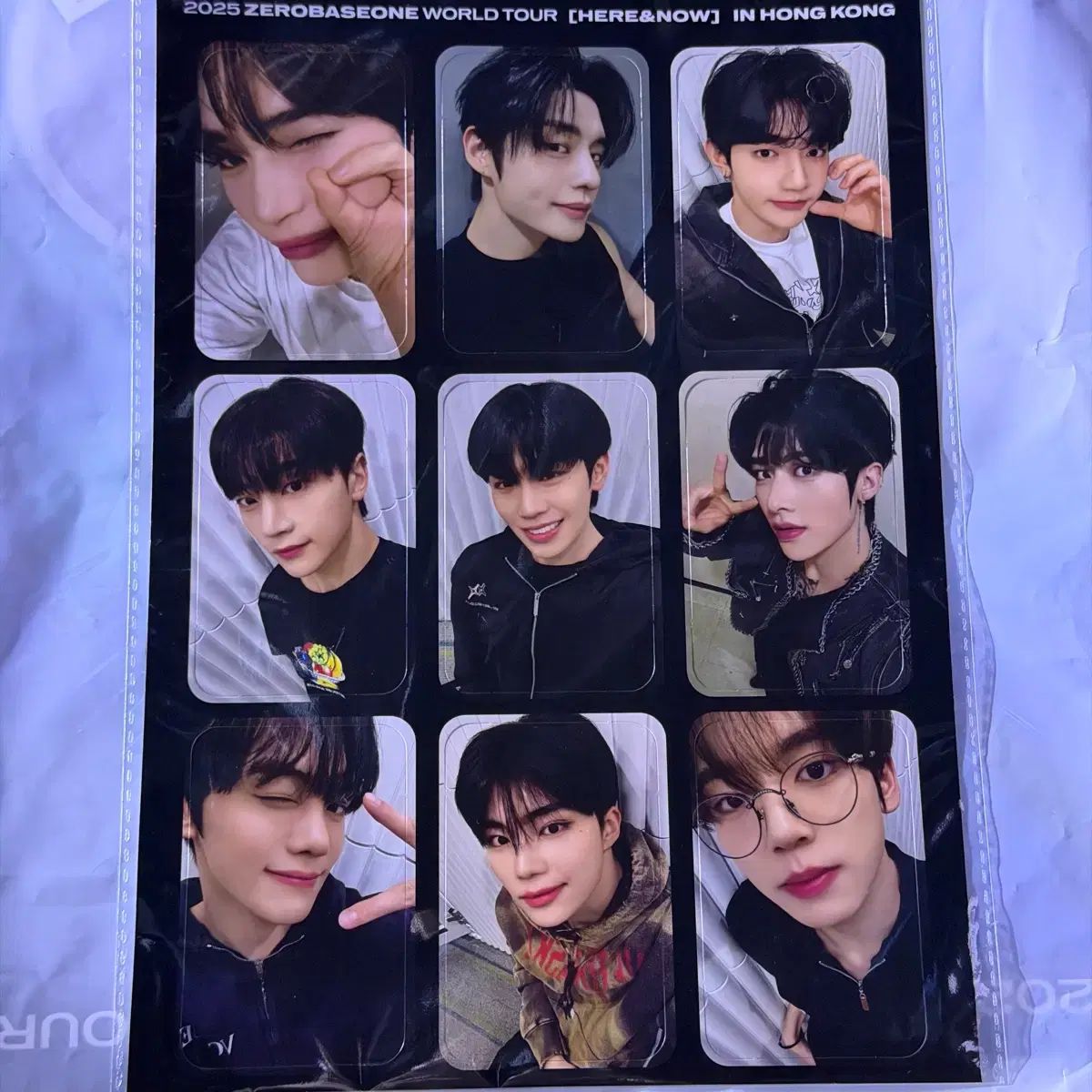 ZEROBASEONE(ゼロベースワン・ZB1・ゼベワン) 香港コンサート VIP 特典