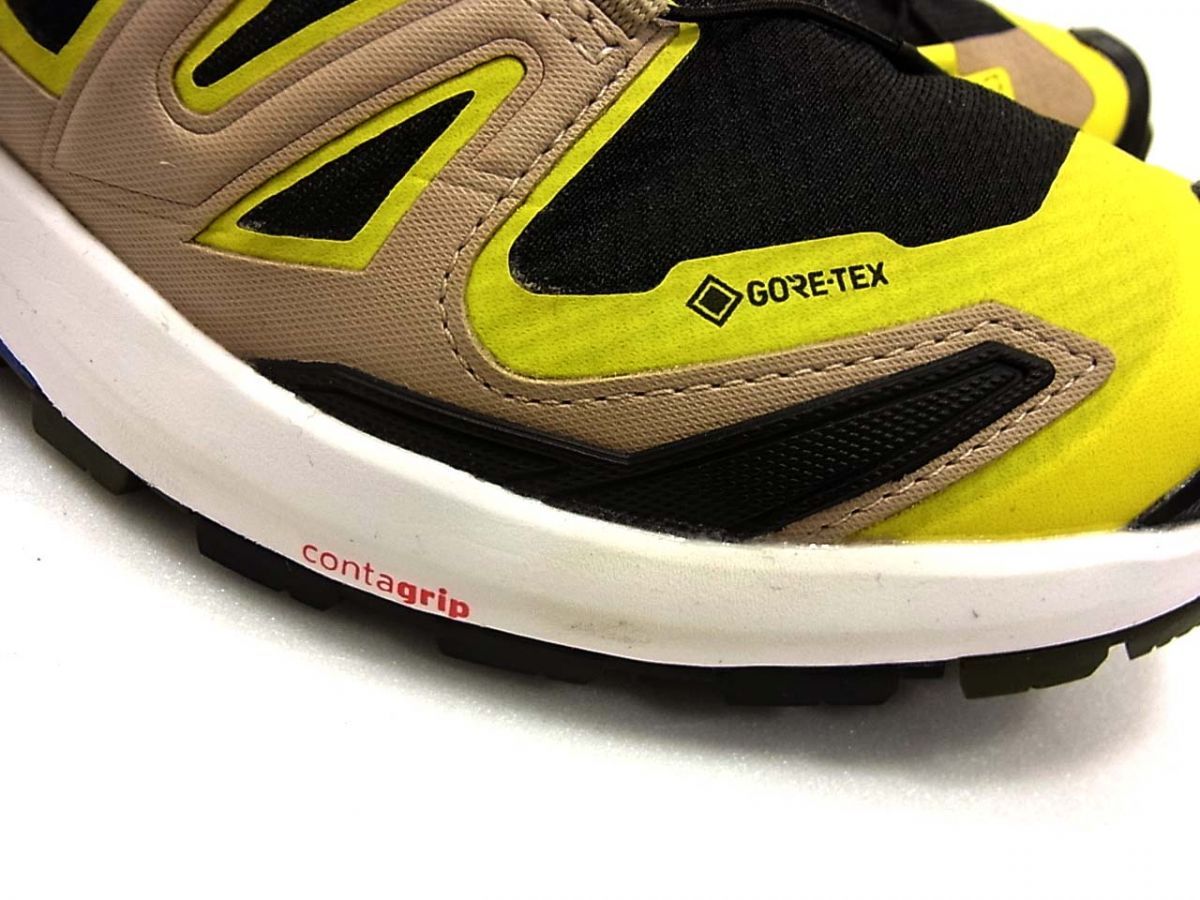  SALOMON サロモン XAプロ3 D V 9 GTX トレイルランニングシューズ GORE TEX スニーカー メンズ 焚火網 防水バッグ トレイルランニングシューズ アウトドアシューズ