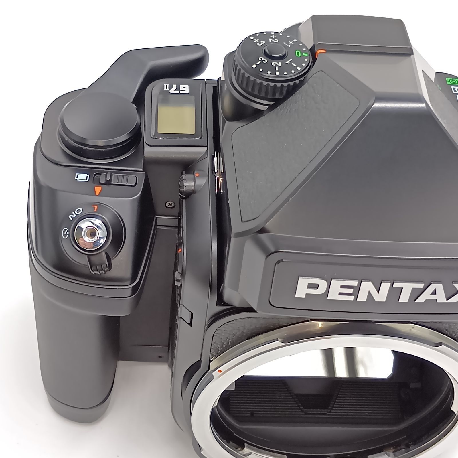 PENTAX 67II ボディ+ AEファインダー | Serial#:4116087 6×7判中判一眼